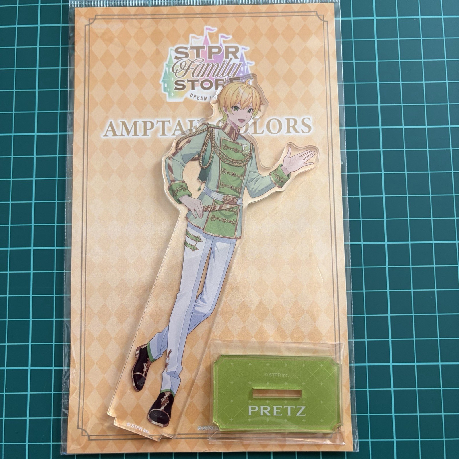 STPR Family STORE DREAM LAND AMPTAKxCOLORS Pritts Acrylic Stand Japan