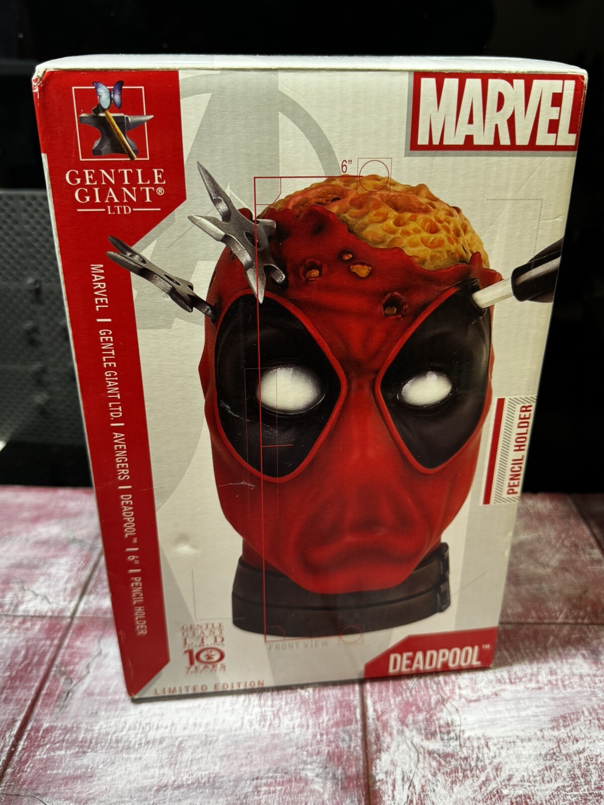 2012 Gentle Giant Marvel X-Men Deadpool 6\ 2012 Gentle Giant Marvel X-Men Deadpool 6\