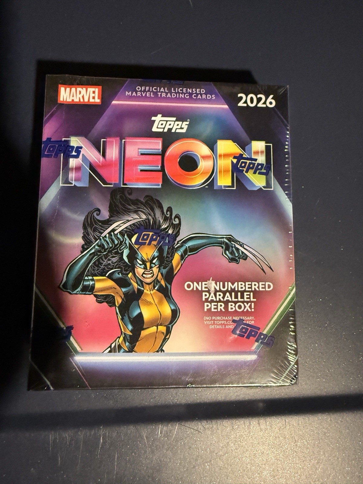 2026 Topps Marvel Neon Mega Box - Factory Sealed Read 2026 Topps Marvel Neon Mega Box - Factory Sealed Read