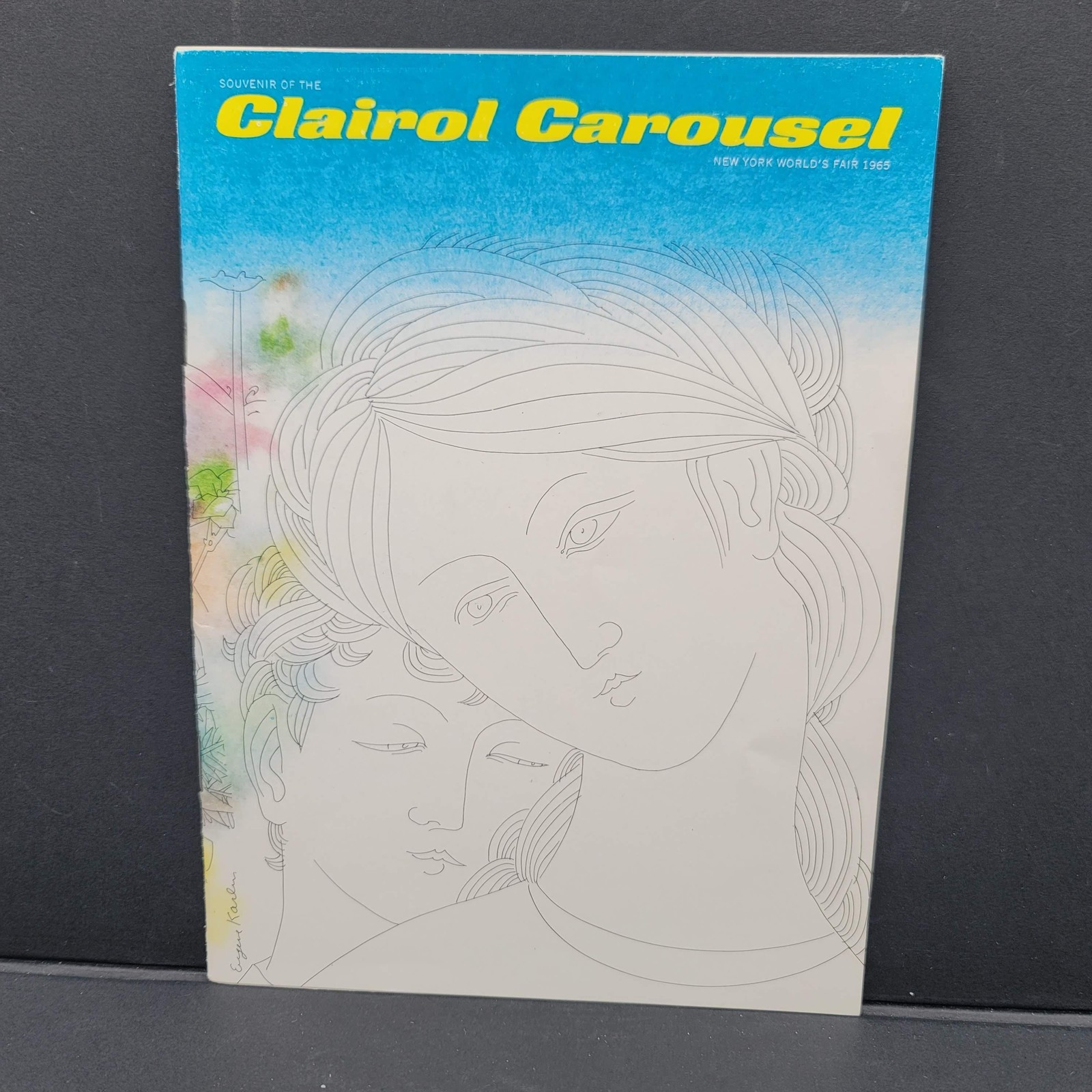 Vintage 1965 Clairol Carousel Souvenir Booklet New York World\'s Fair Program