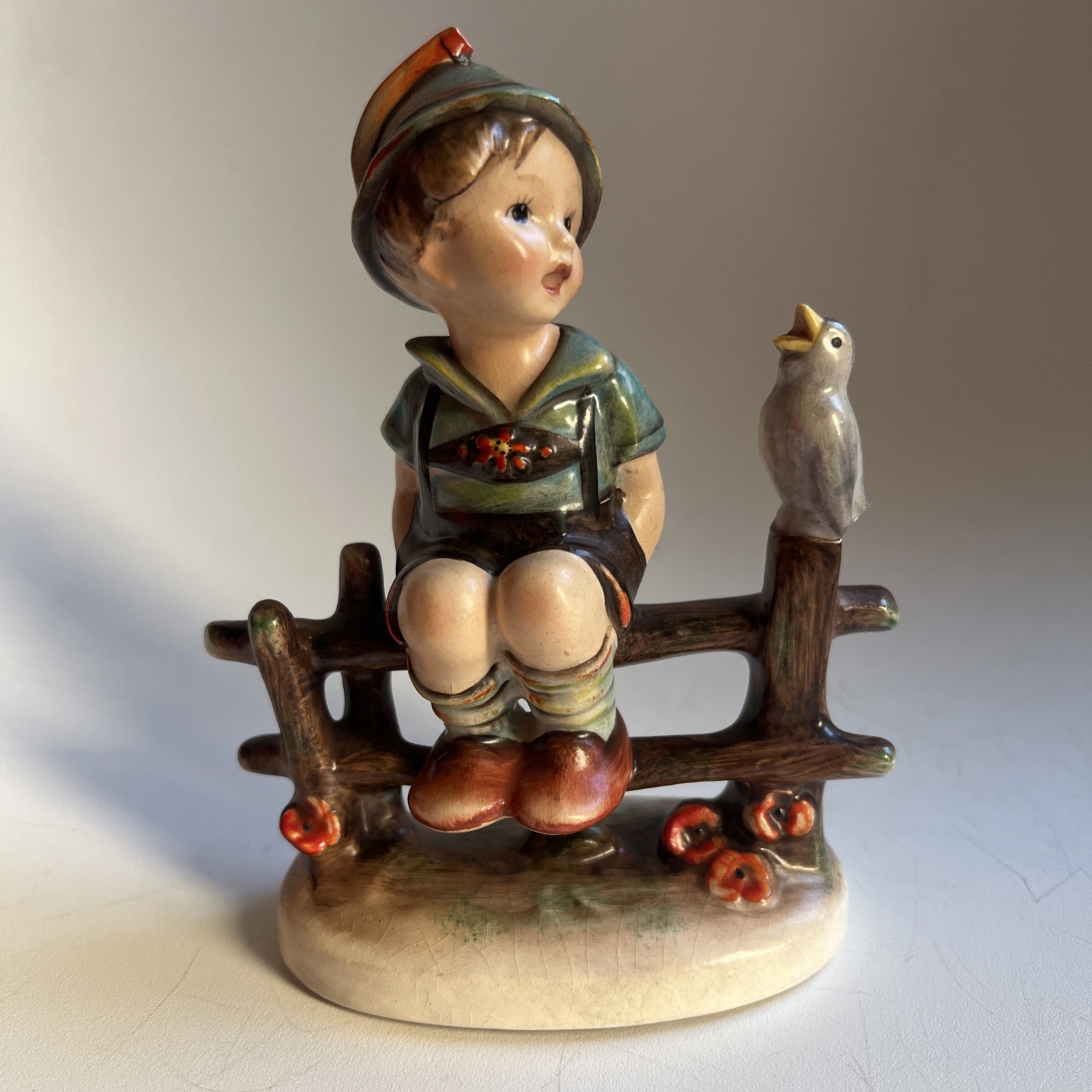 Hummel Wayside Harmony 111/1 TMK-1 Incised Crown Mark Hummel Wayside Harmony 111/1 TMK-1 Incised Crown Mark