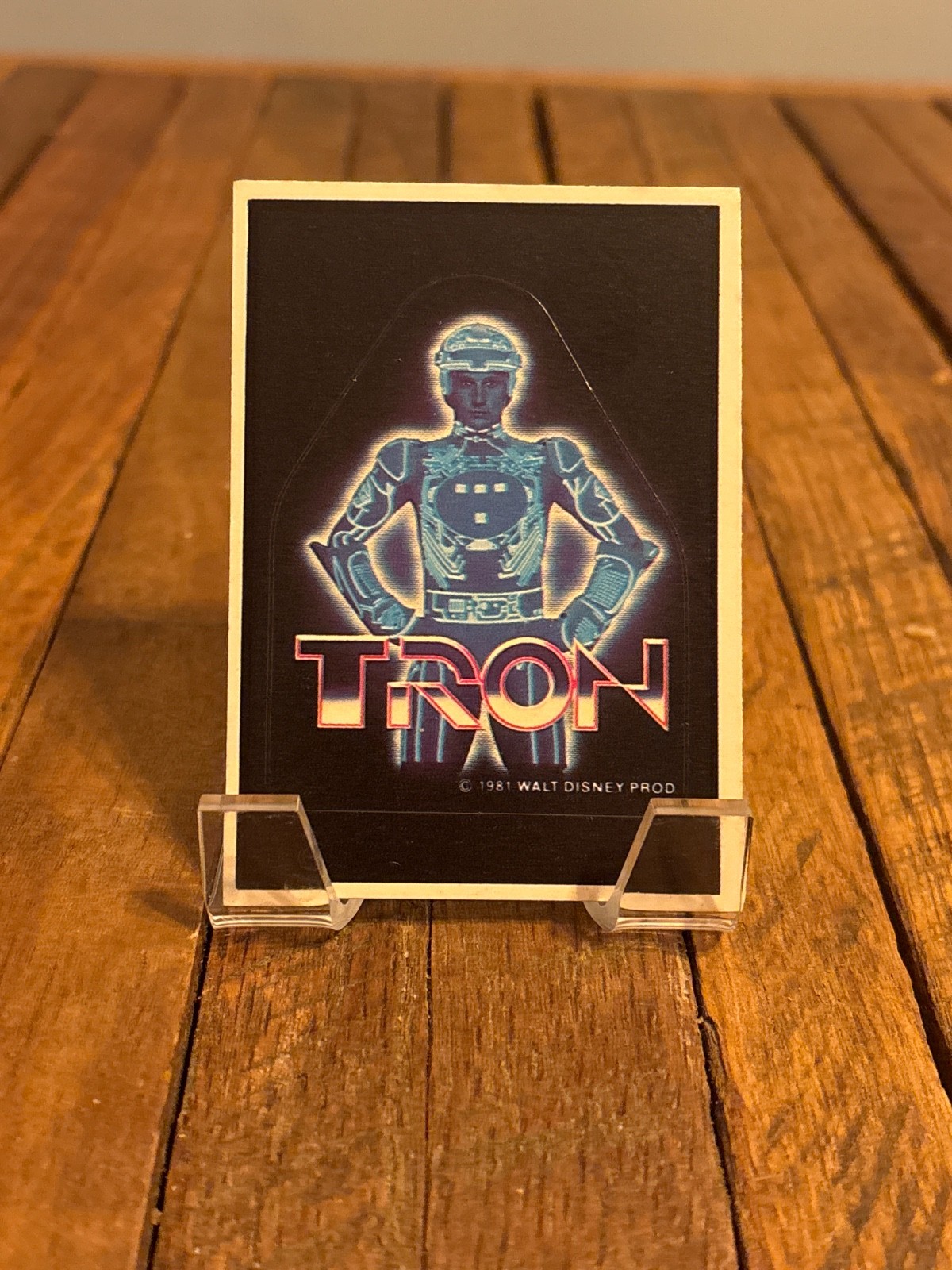 1981 Donruss Tron set 66 cards w/ stickers
