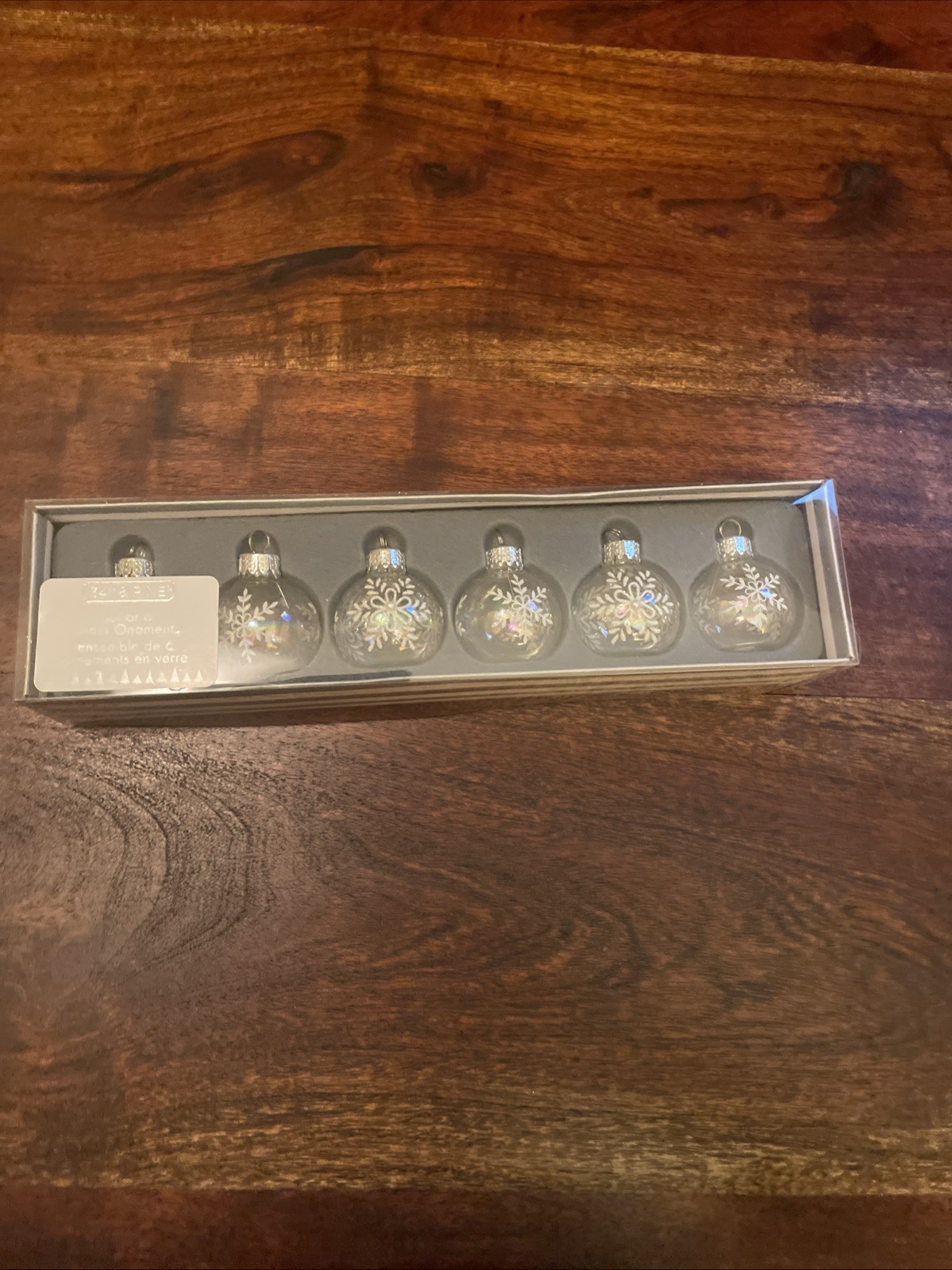 BLOWN GLASS Ornaments 6pcs BLOWN GLASS Ornaments 6pcs