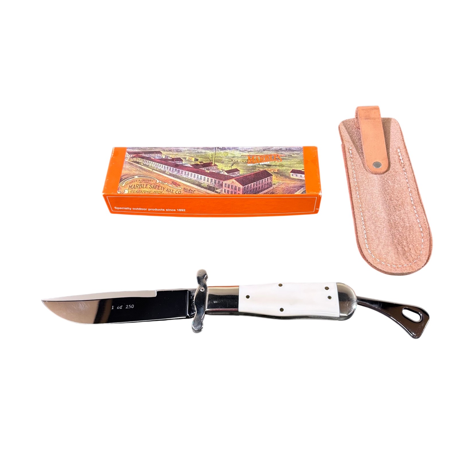Marble Safety Axe Co Safety Folder 1 of 250 Limited Edition Folding Knife