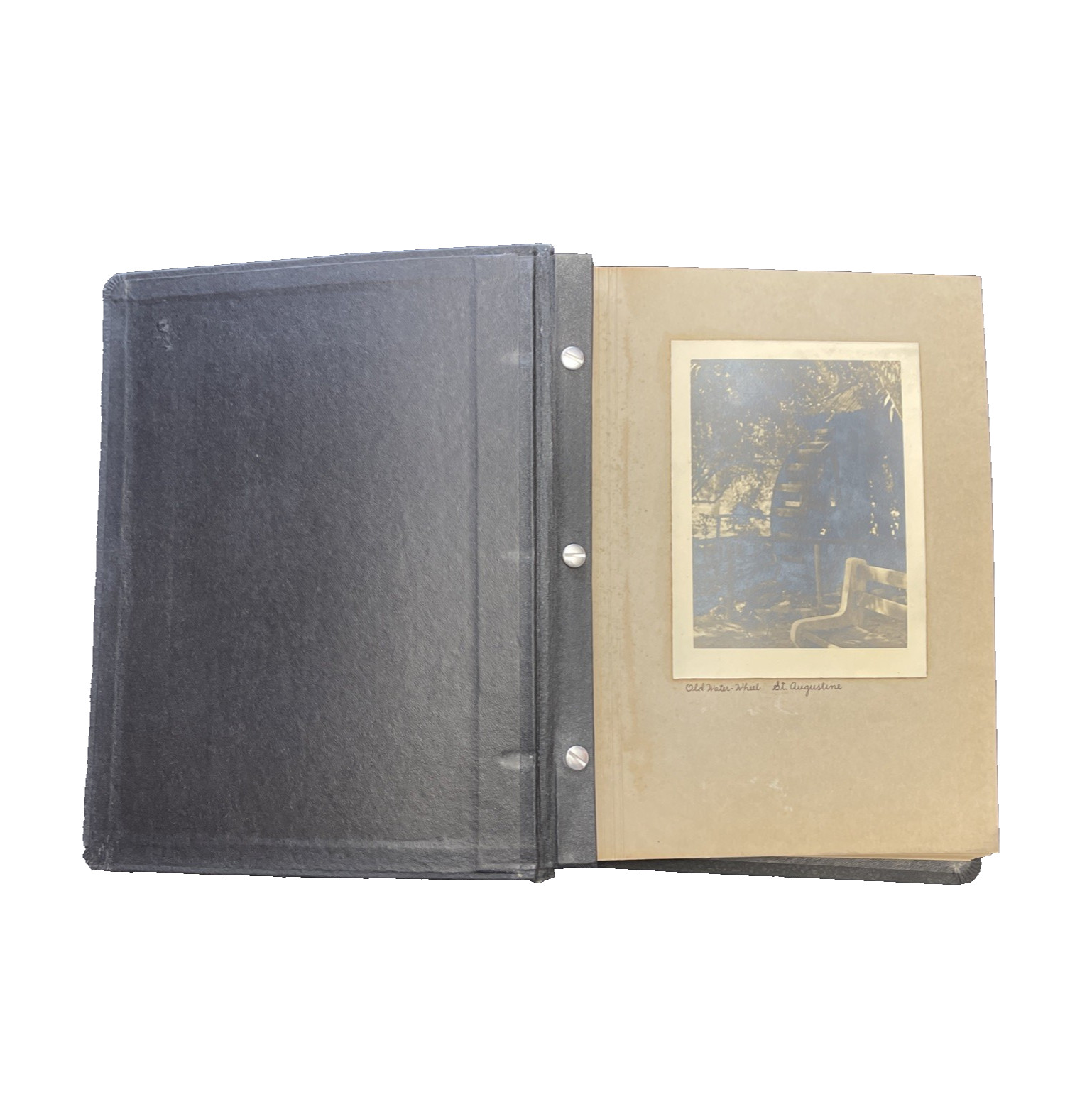 Antique Photo Album FLORIDA 1926 HURRICANE Miami St Augustine Seminole Musa Isle