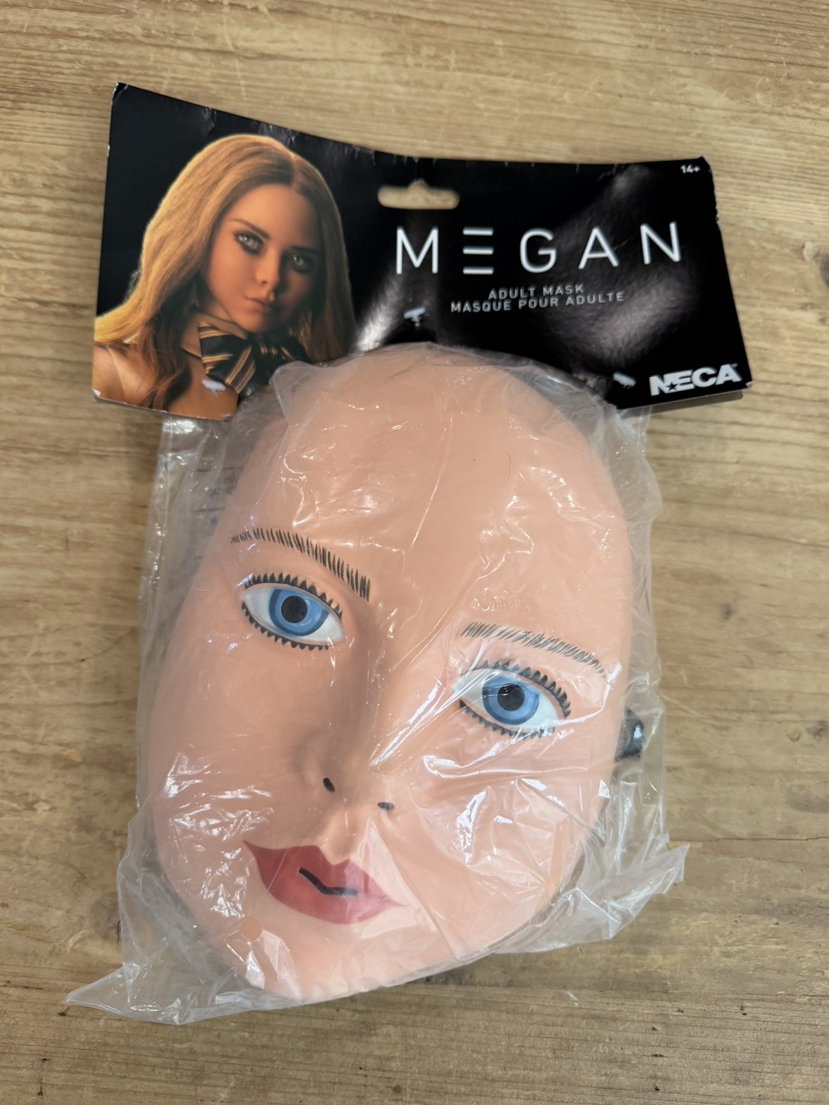 New Megan Adult  Mask With  Wig original Universal Studio Hollywood real👻