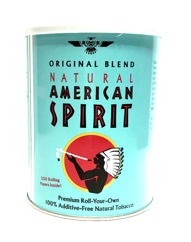 Natural American Spirit Tobacco Can Collectible Tin 5\