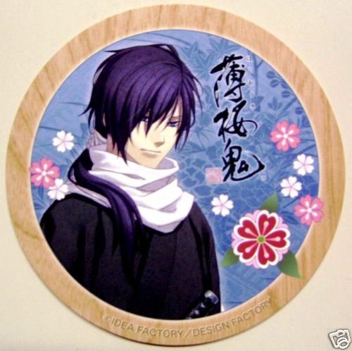 Hakuoki Shinsengumi card coaster Saitou official hakuouki anime Authentic Hakuoki Shinsengumi card coaster Saitou official hakuouki anime Authentic