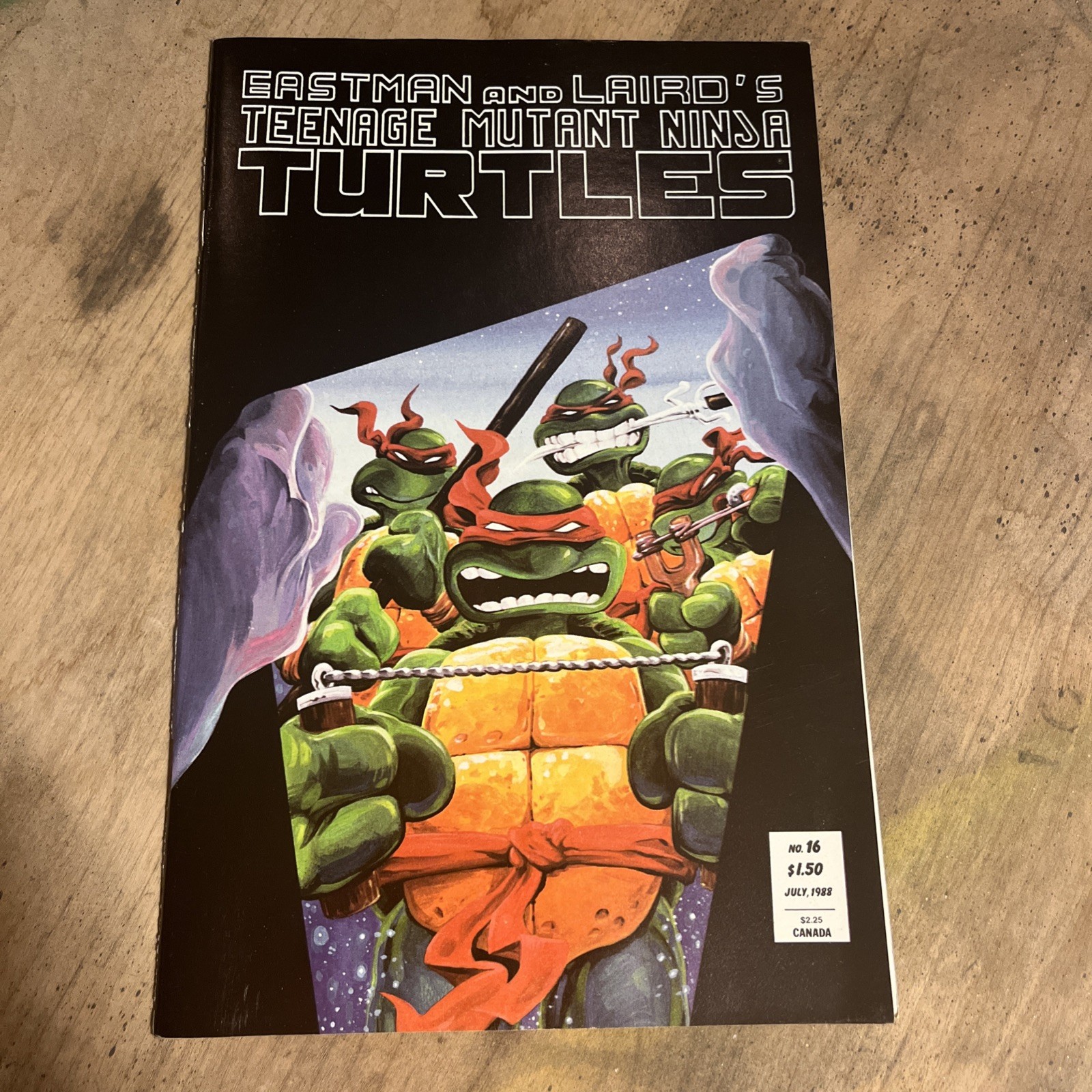 1985 Mirage Studios - Teenage Mutant Ninja Turtles #16 (VF) 1985 Mirage Studios - Teenage Mutant Ninja Turtles #16 (VF)