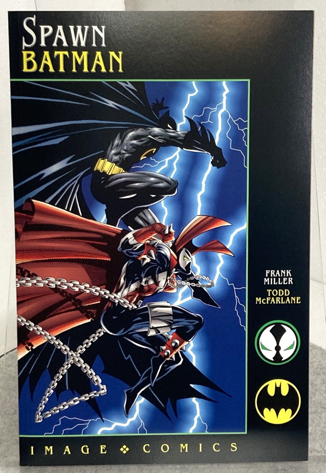 SPAWN V. BATMAN #1 FRANK MILLER TODD MCFARLANE DC IMAGE COMICS 1994