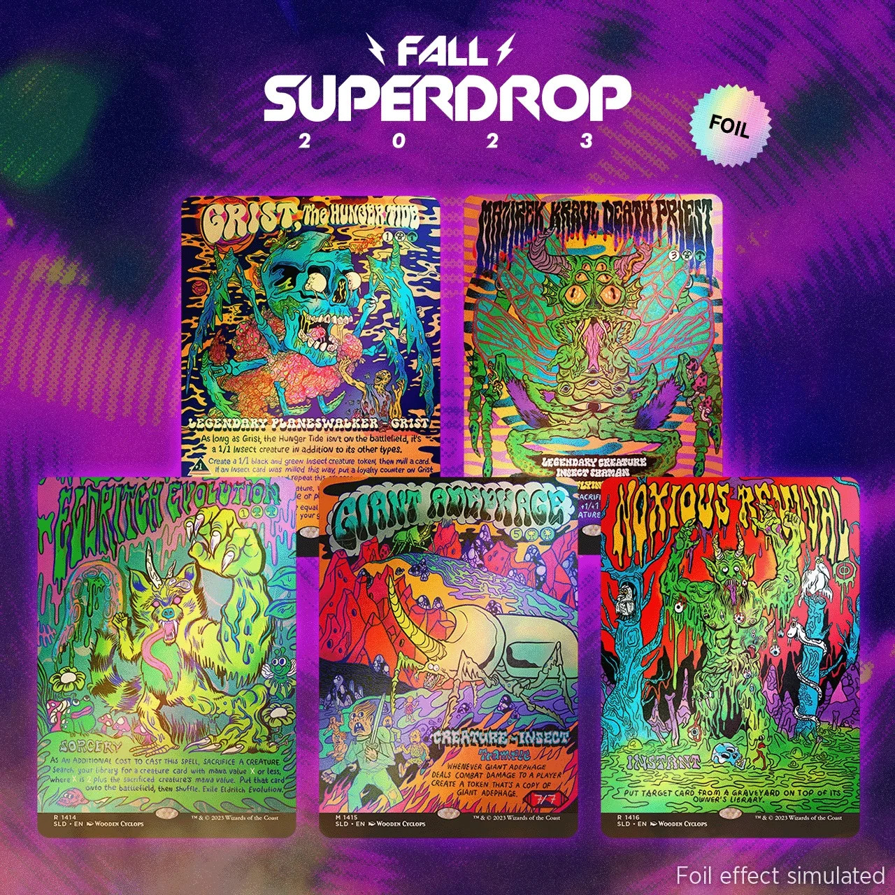 Magic: The Gathering TCG: - Secret Lair - Buggin' Out Foil Edition