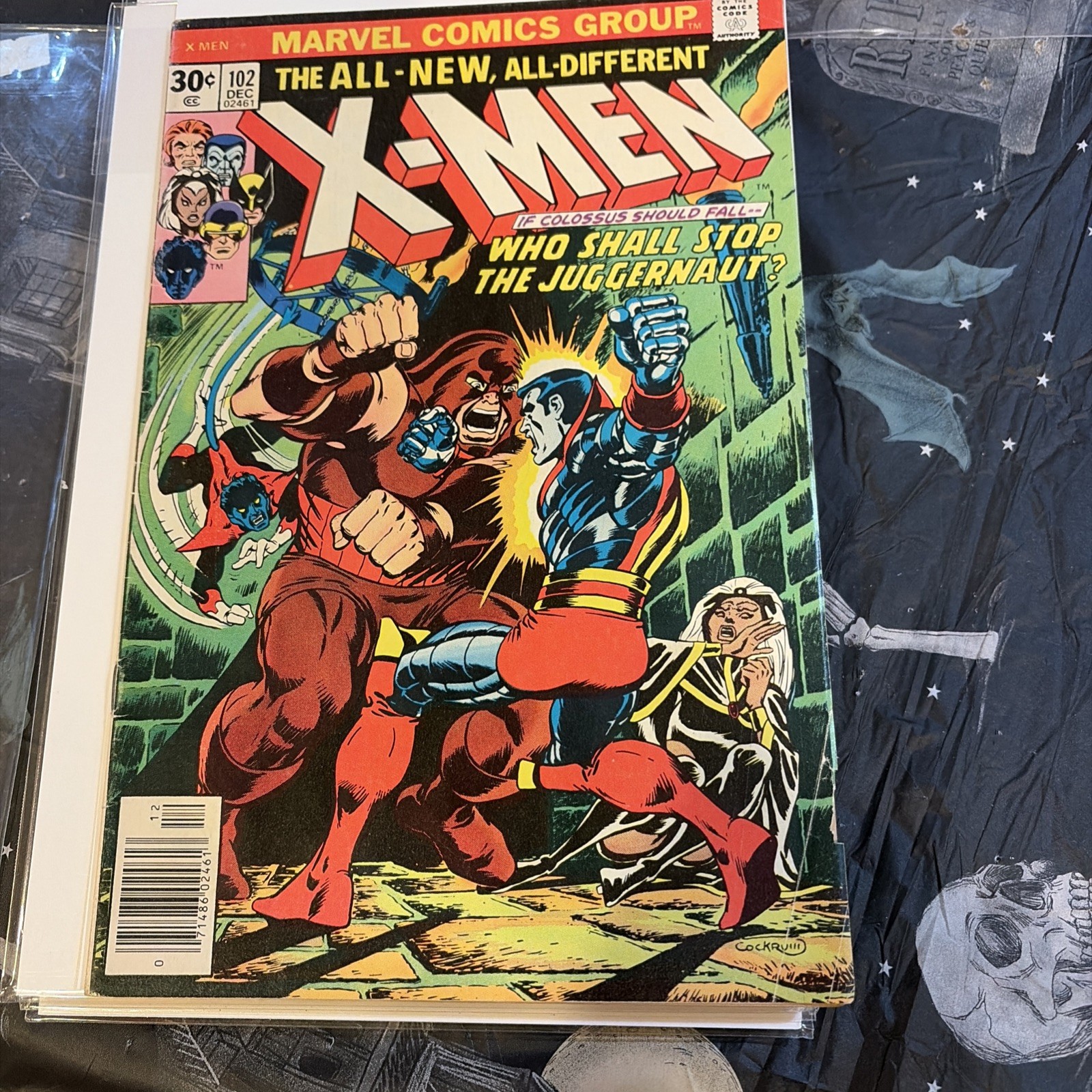 X-Men #102 Dec 1976 Juggernaut Black Tom Cassidy Bronze Age Marvel Nice Copy X-Men #102 Dec 1976 Juggernaut Black Tom Cassidy Bronze Age Marvel Nice Copy