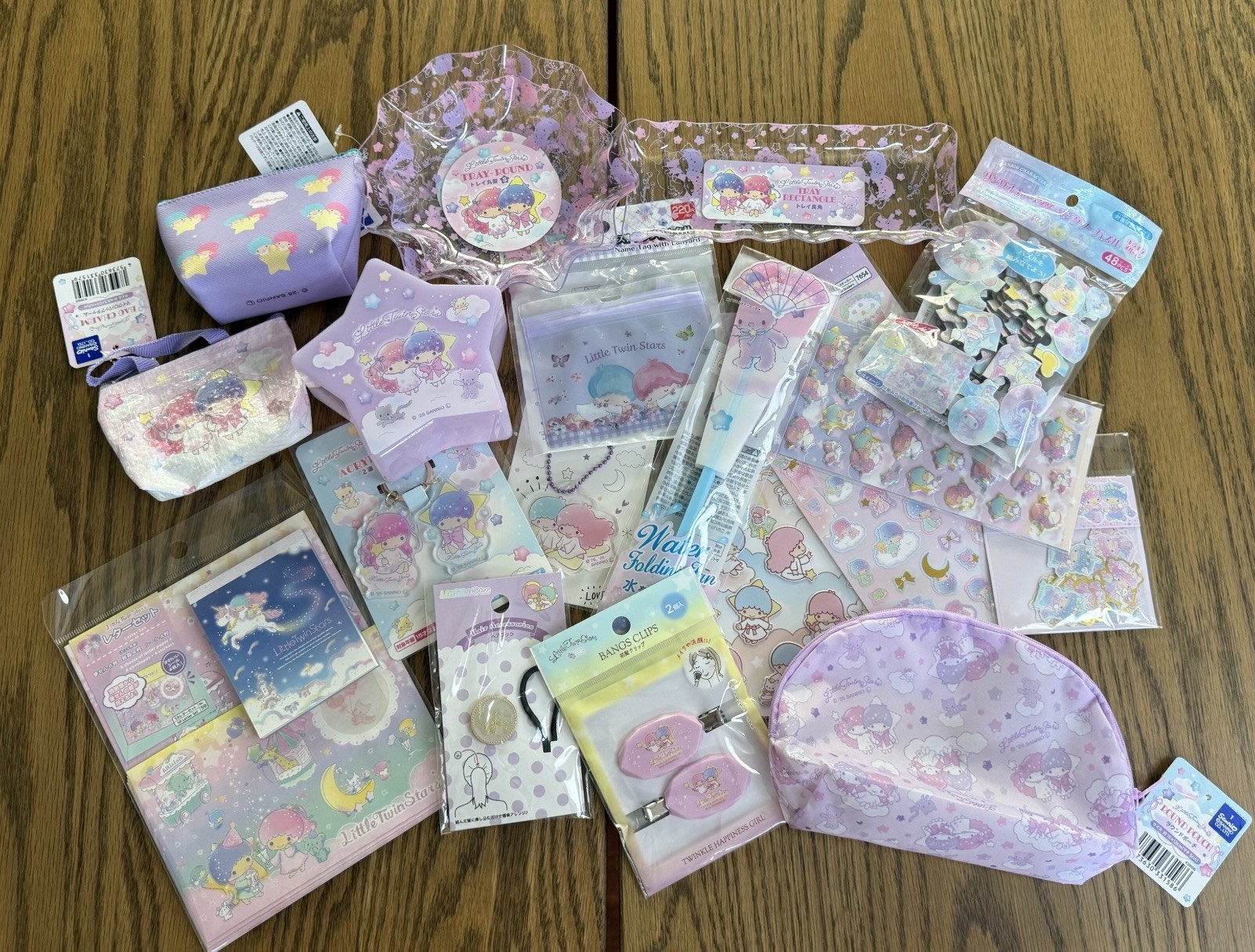 DAISO SERIA Sanrio Little Twin Stars Kiki And Lala Collab 20 Piece Lot