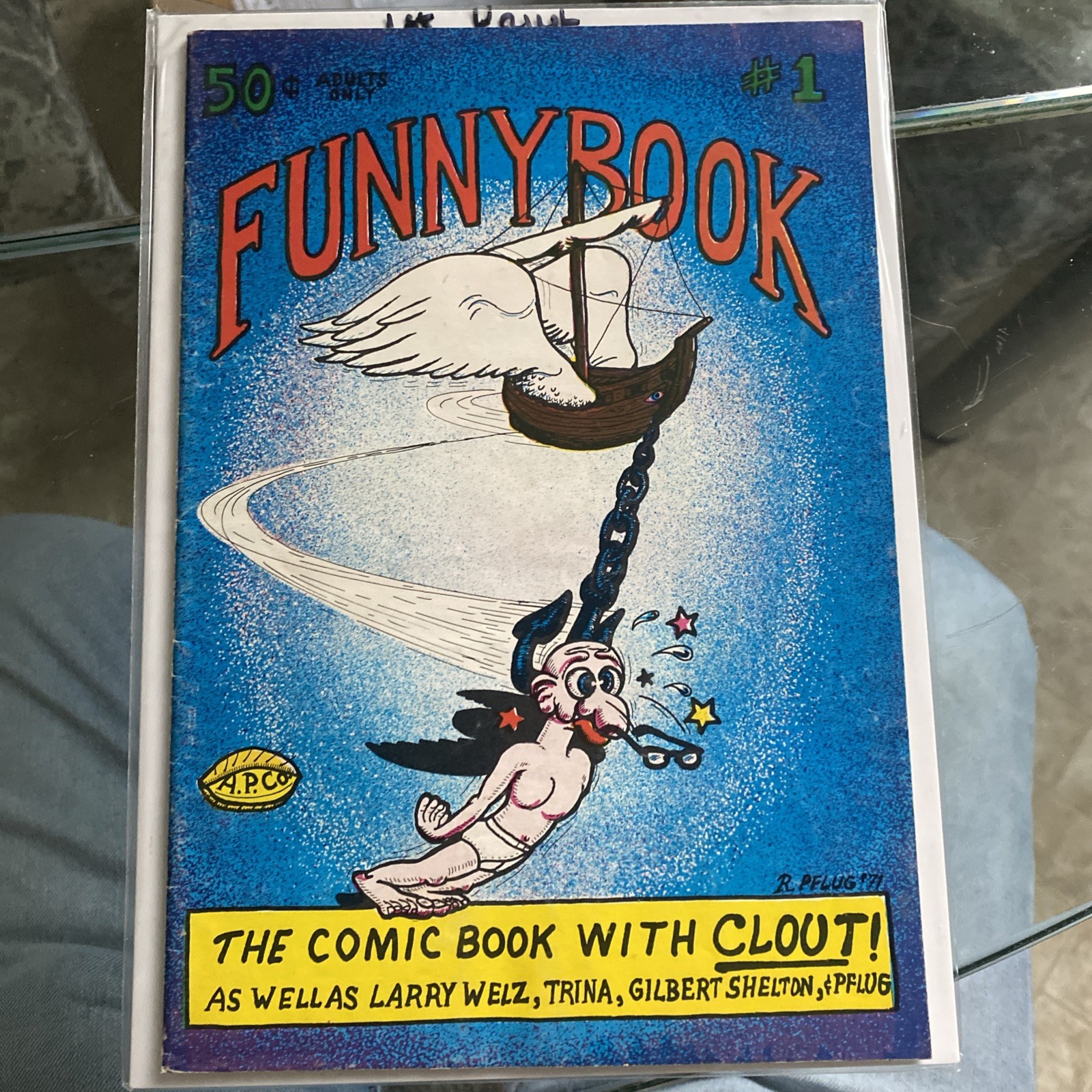 Funny-Book #1 The Comic Book With Clout 1971 First Appearance of Cherty Poptart Funny-Book #1 The Comic Book With Clout 1971 First Appearance of Cherty Poptart