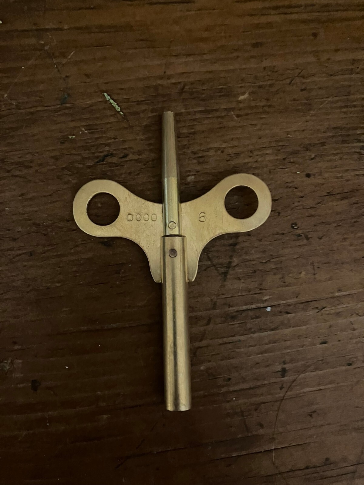 Seth Thomas Sonora Chime / Adamantine Replacement Double Ended Clock Key 6/0000 Seth Thomas Sonora Chime / Adamantine Replacement Double Ended Clock Key 6/0000