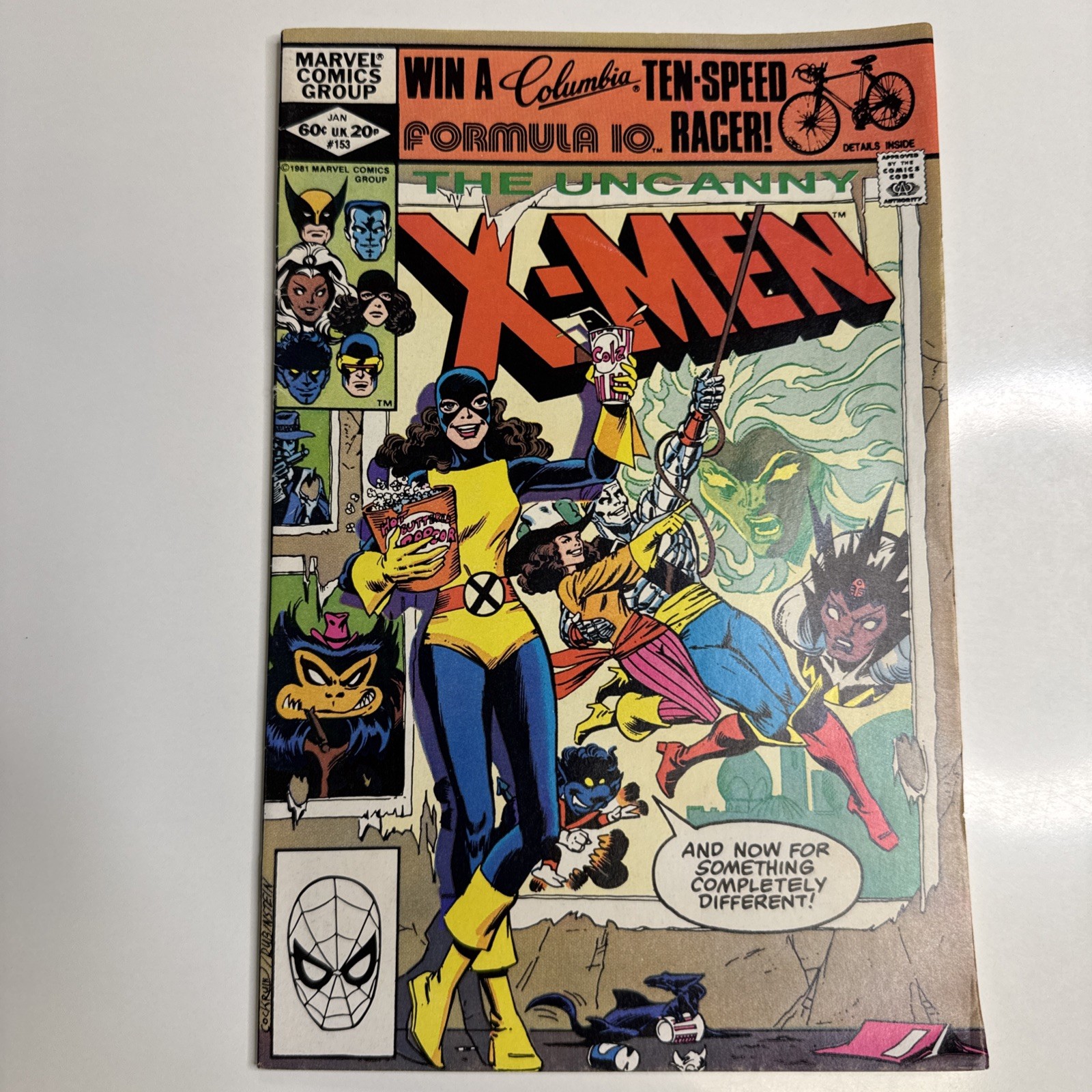 Uncanny X-Men #153 | FN/VF | Bronze Age Marvel Comics 1982 | 1st App of Bamfs
