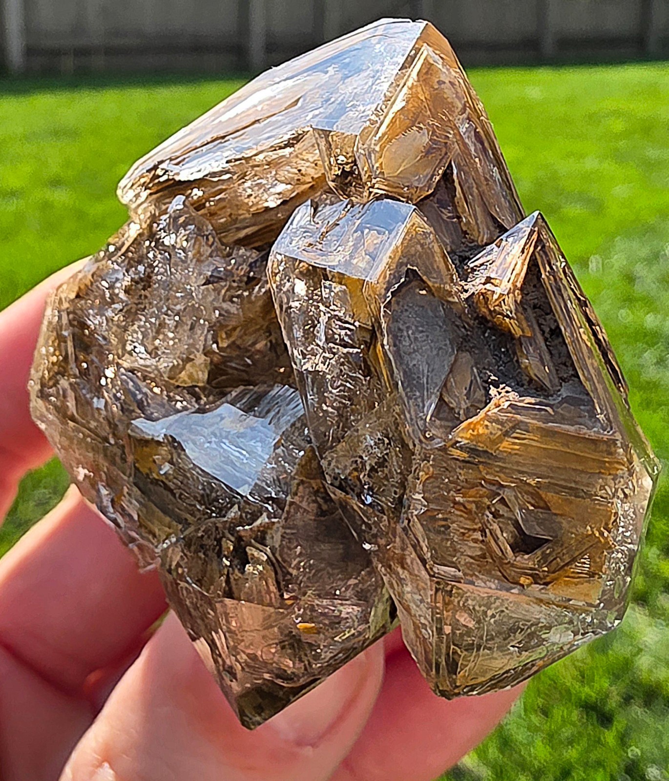 🔥 LAYER UPON LAYER — SMOKY ELESTIAL QUARTZ WITH RICH CLAY INCLUSIONS 🔥 🔥 LAYER UPON LAYER — SMOKY ELESTIAL QUARTZ WITH RICH CLAY INCLUSIONS 🔥
