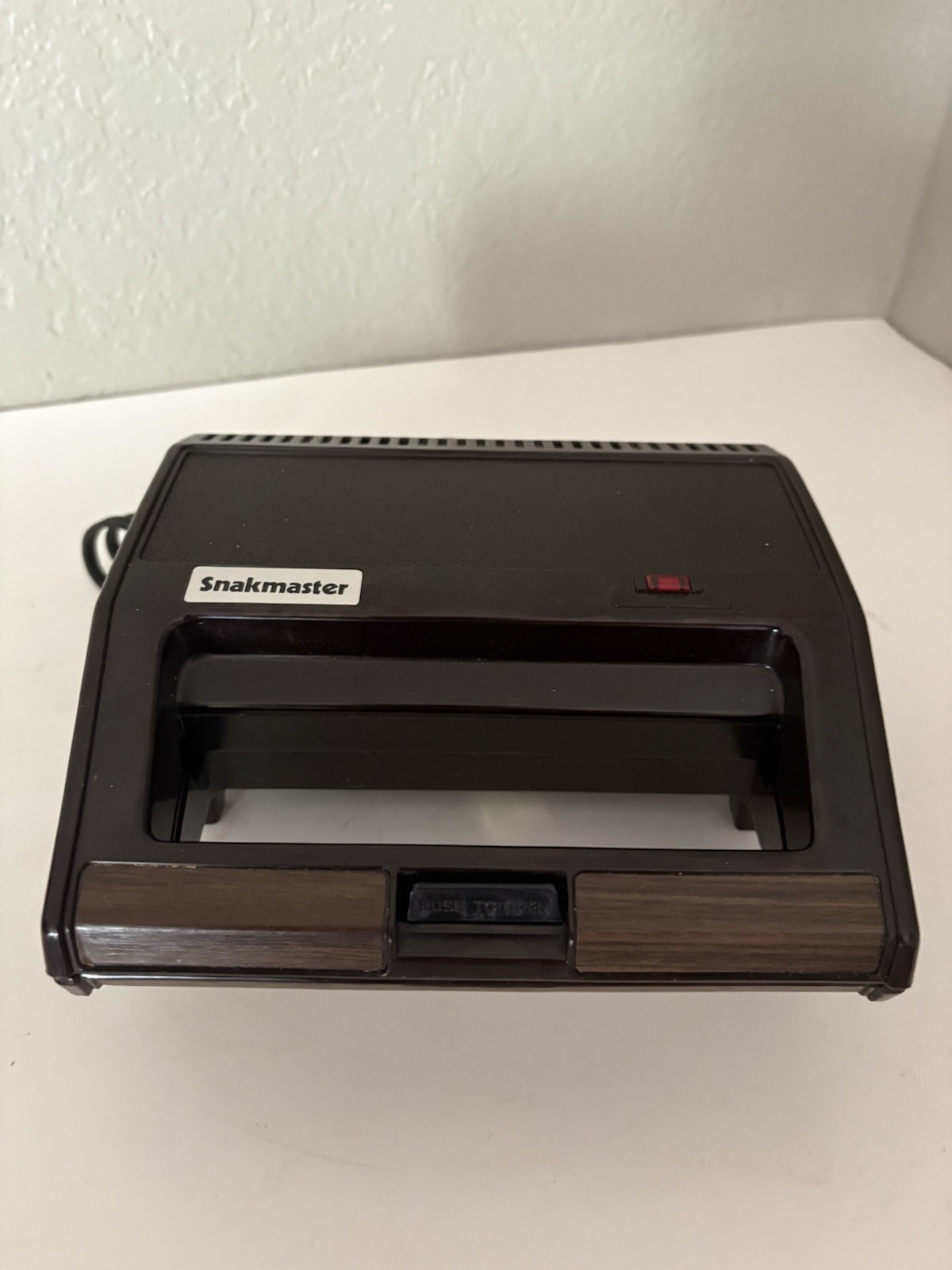 VTG Clark Snakmaster CN613 Grilled Cheese Sandwich Snack Maker WORKS