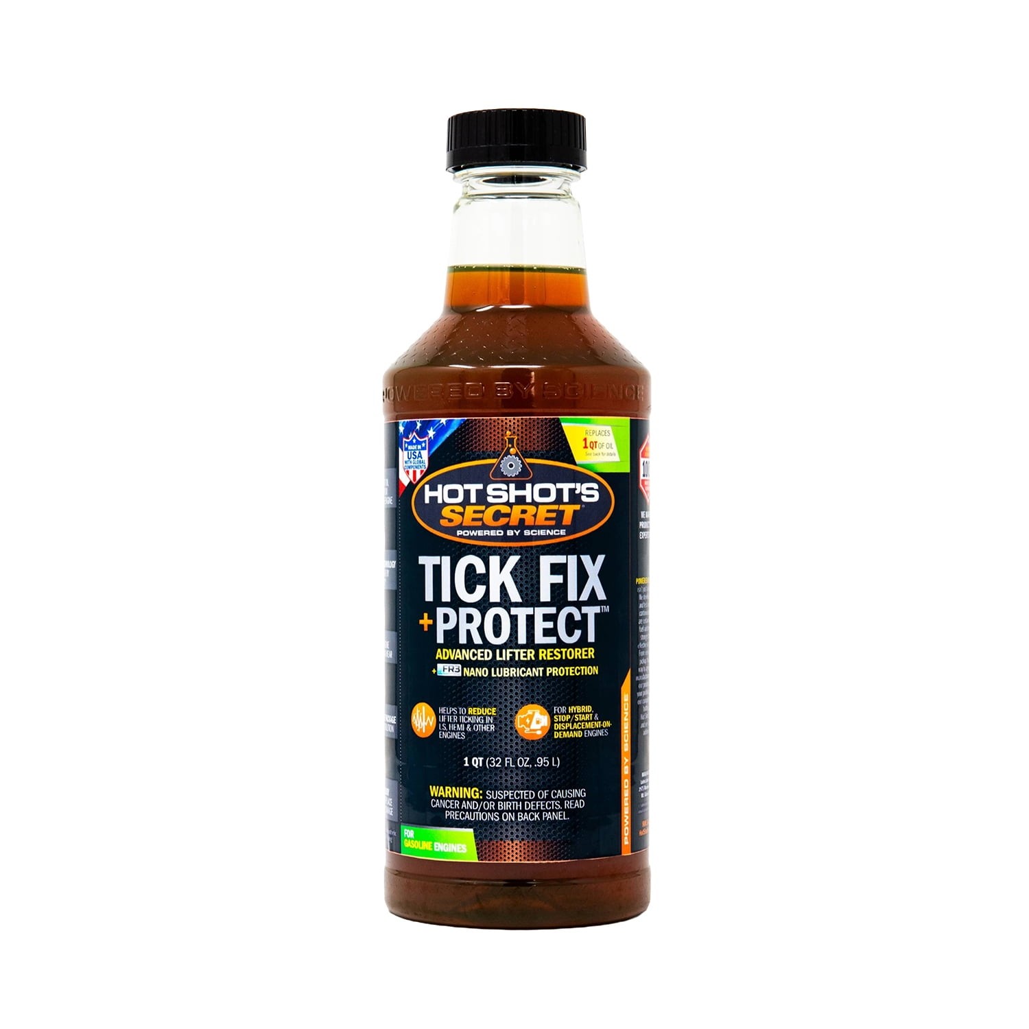 Hot Shot’s Secret Tick Fix + Protect Advanced Lifter Restorer Motor Oil 1... Hot Shot’s Secret Tick Fix + Protect Advanced Lifter Restorer Motor Oil 1...