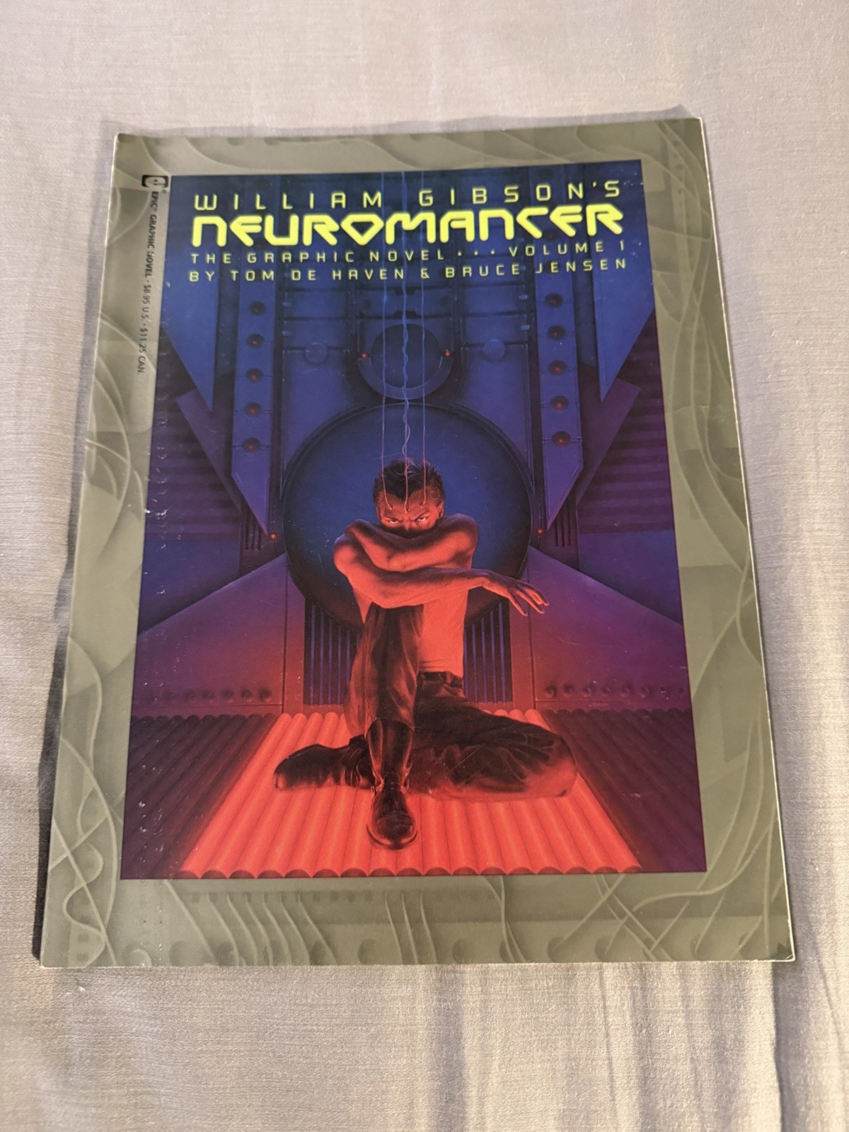 William Gibson’s Neuromancer Graphic Novel Vol. 1 Epic Comics Paperback 1989