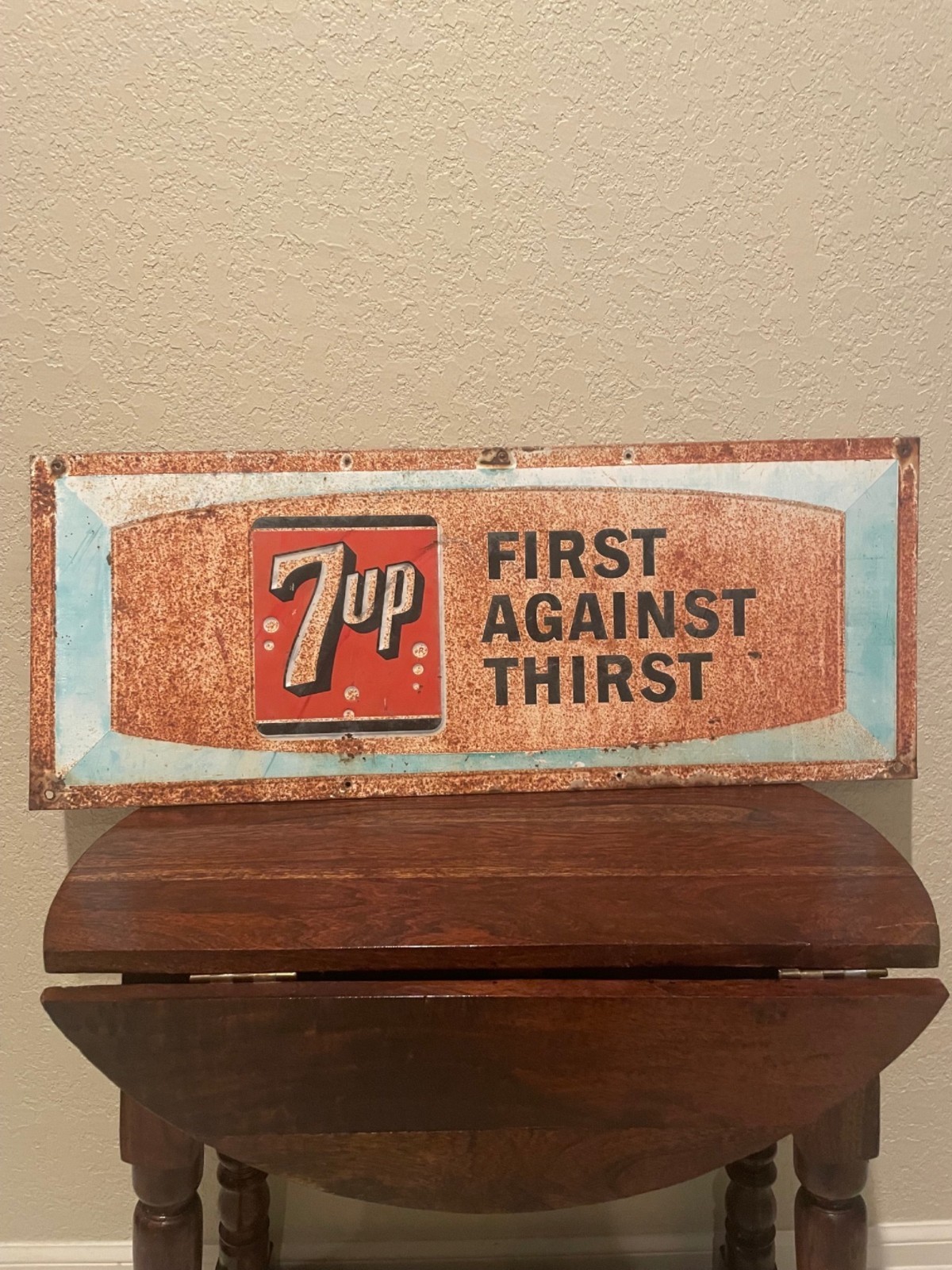 7 Up Metal Sign \