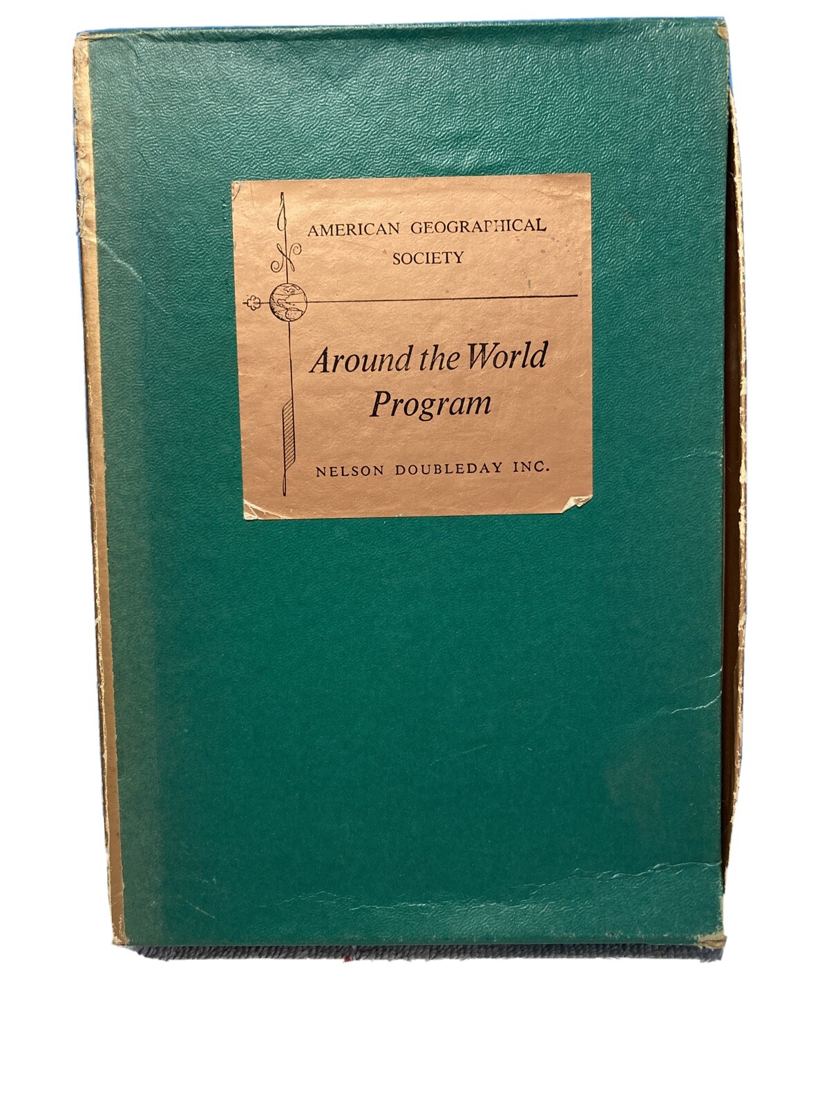 Vintage 1963 American Geographical Society Around the World Program book sets Vintage 1963 American Geographical Society Around the World Program book sets