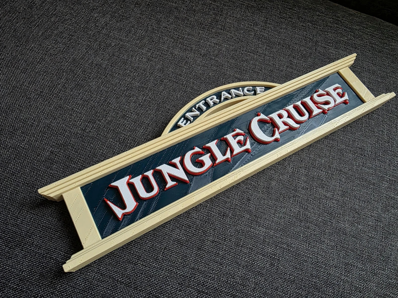 Disneyland Jungle Cruise Entrance Sign - Reproduction Figure/Figurine