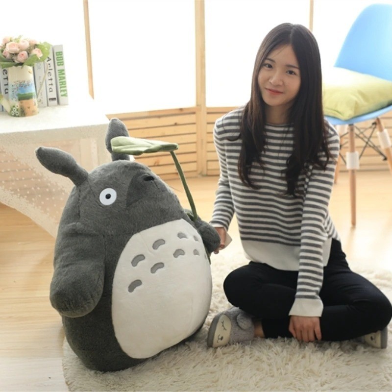 STUDIO GHIBLI My Neighbor Totoro Grin TOTORO Plush Doll Soft Toy 15\'\' Kids Gifts