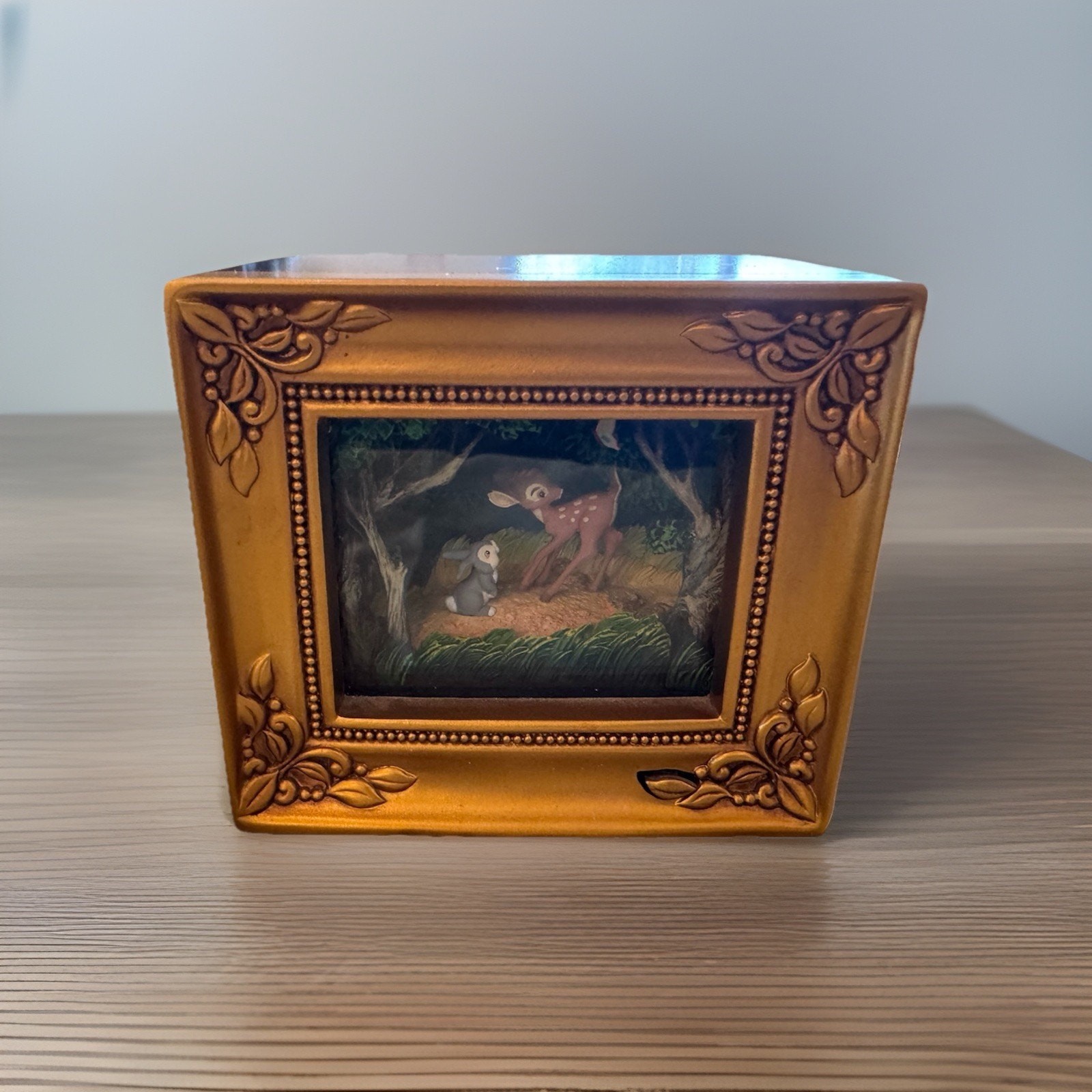 Very Rare Disney Bambi and Thumper with Butterfly Gallery Light Box By Olszewski Very Rare Disney Bambi and Thumper with Butterfly Gallery Light Box By Olszewski