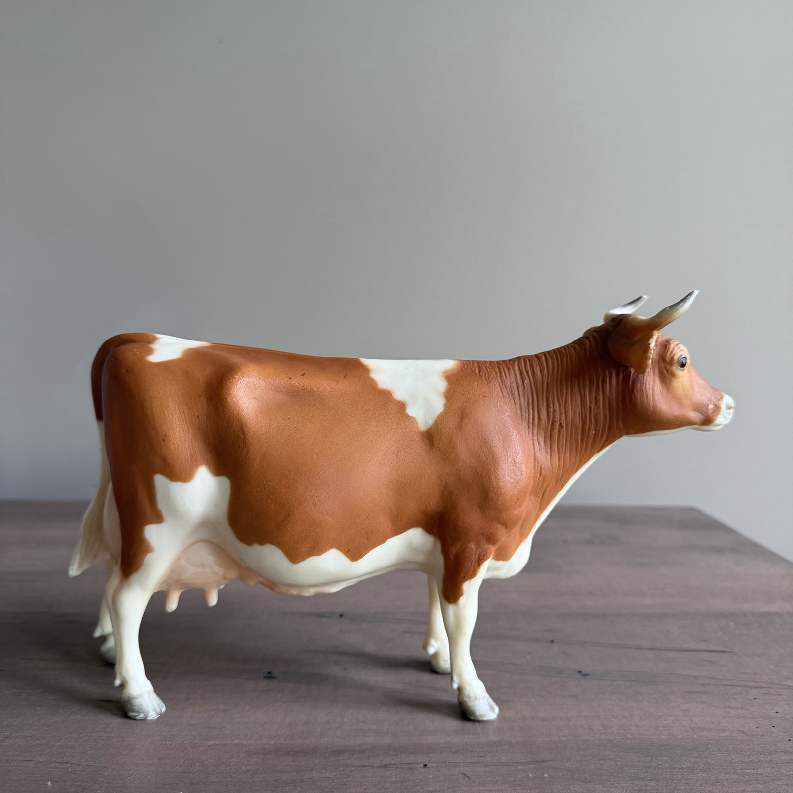 RARE Traditional Breyer Horse Animal Series Guernsey Horned Cow 1972-1973 #342