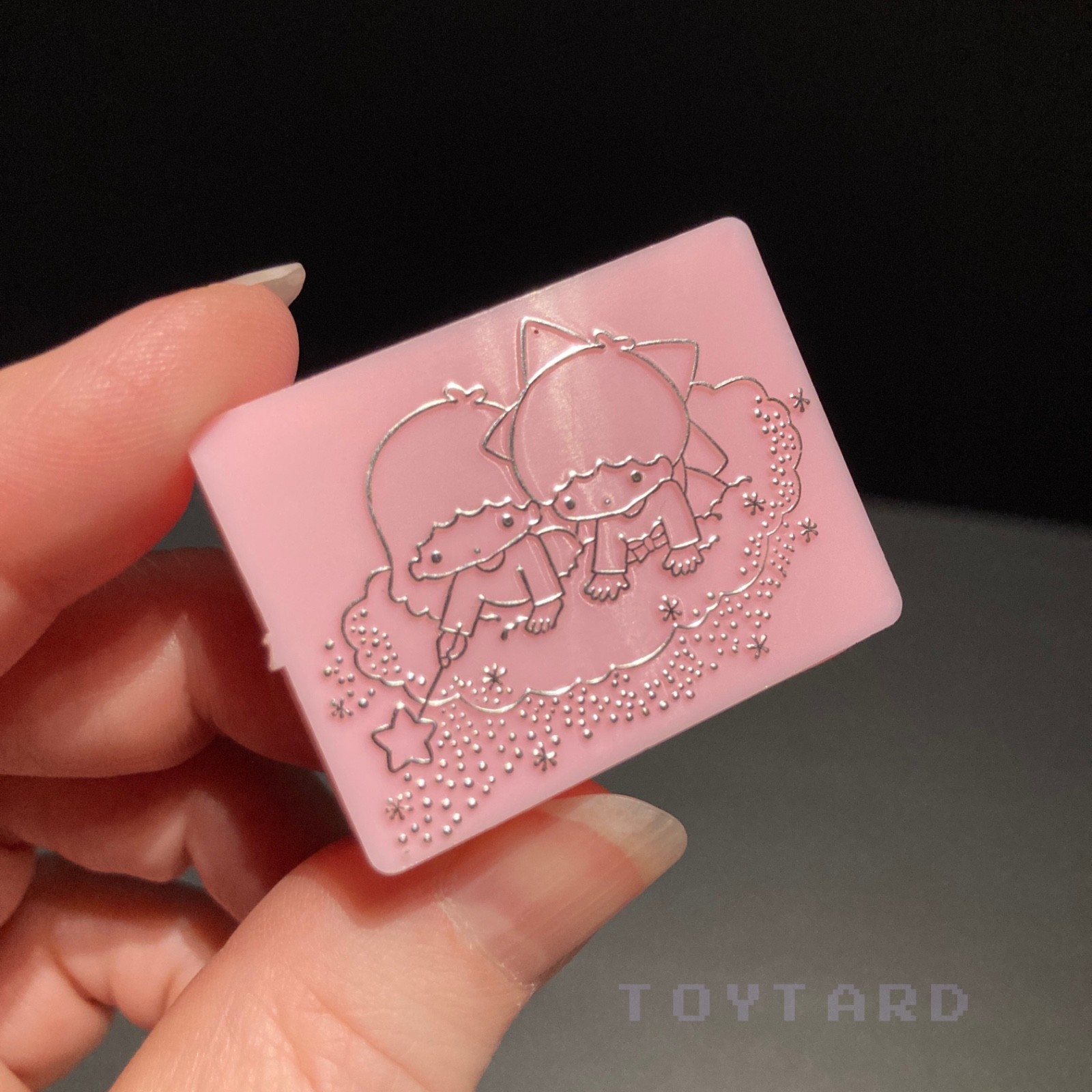 VTG Sanrio Little Twin Stars Mini Pocket Pill Trinket Box Doll ReMent Showa 1976 VTG Sanrio Little Twin Stars Mini Pocket Pill Trinket Box Doll ReMent Showa 1976