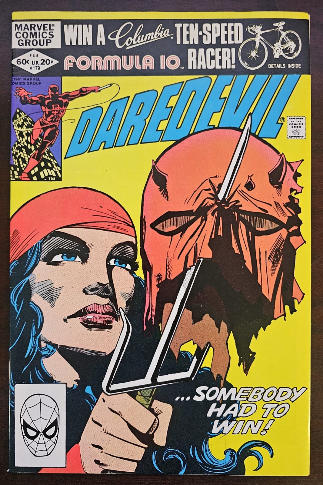 Daredevil #179 VF (Marvel Comics February 1982)