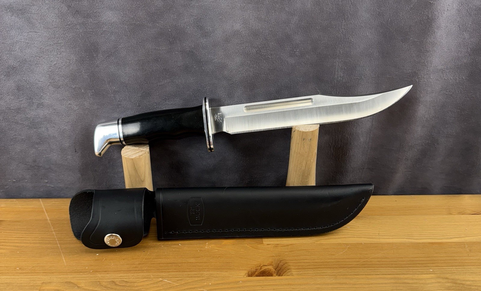 Vintage Buck 120 General Fixed Blade Knife W/Original Leather Sheath Vintage Buck 120 General Fixed Blade Knife W/Original Leather Sheath