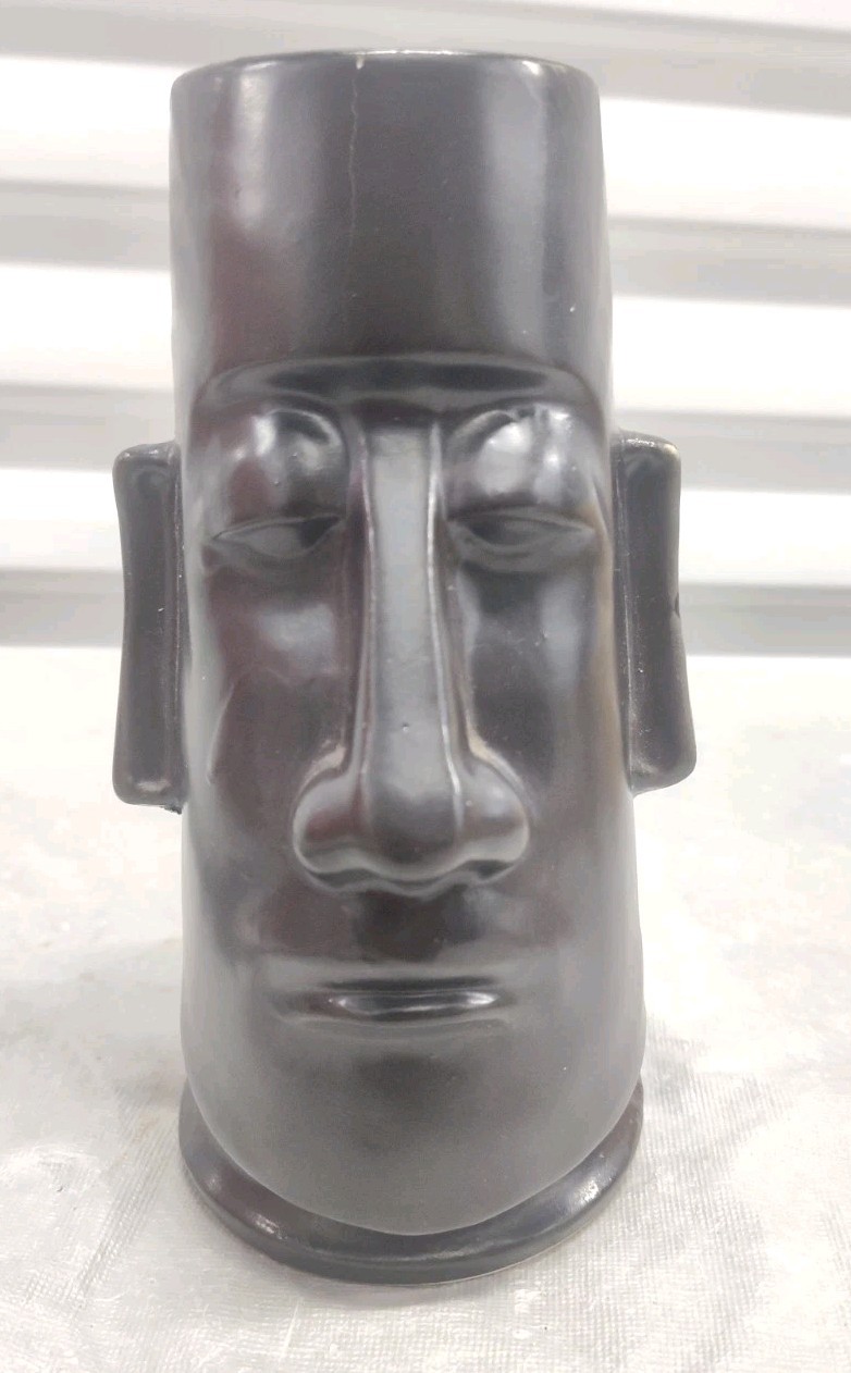 DAMAGED Tiki Mug Steve Crane South Seas Hawaiian Restaurant Boston & Hartford CT