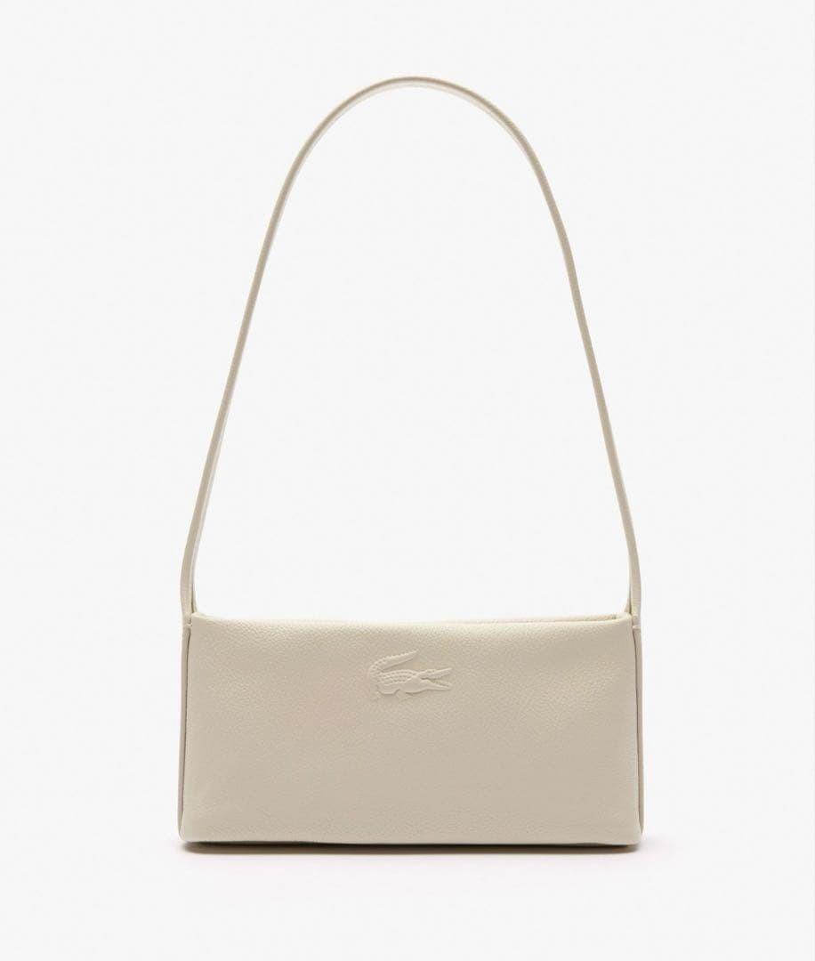 Lacoste Cowhide Handbag Women Rare French Model LImited Edition VHTF Pre-owned