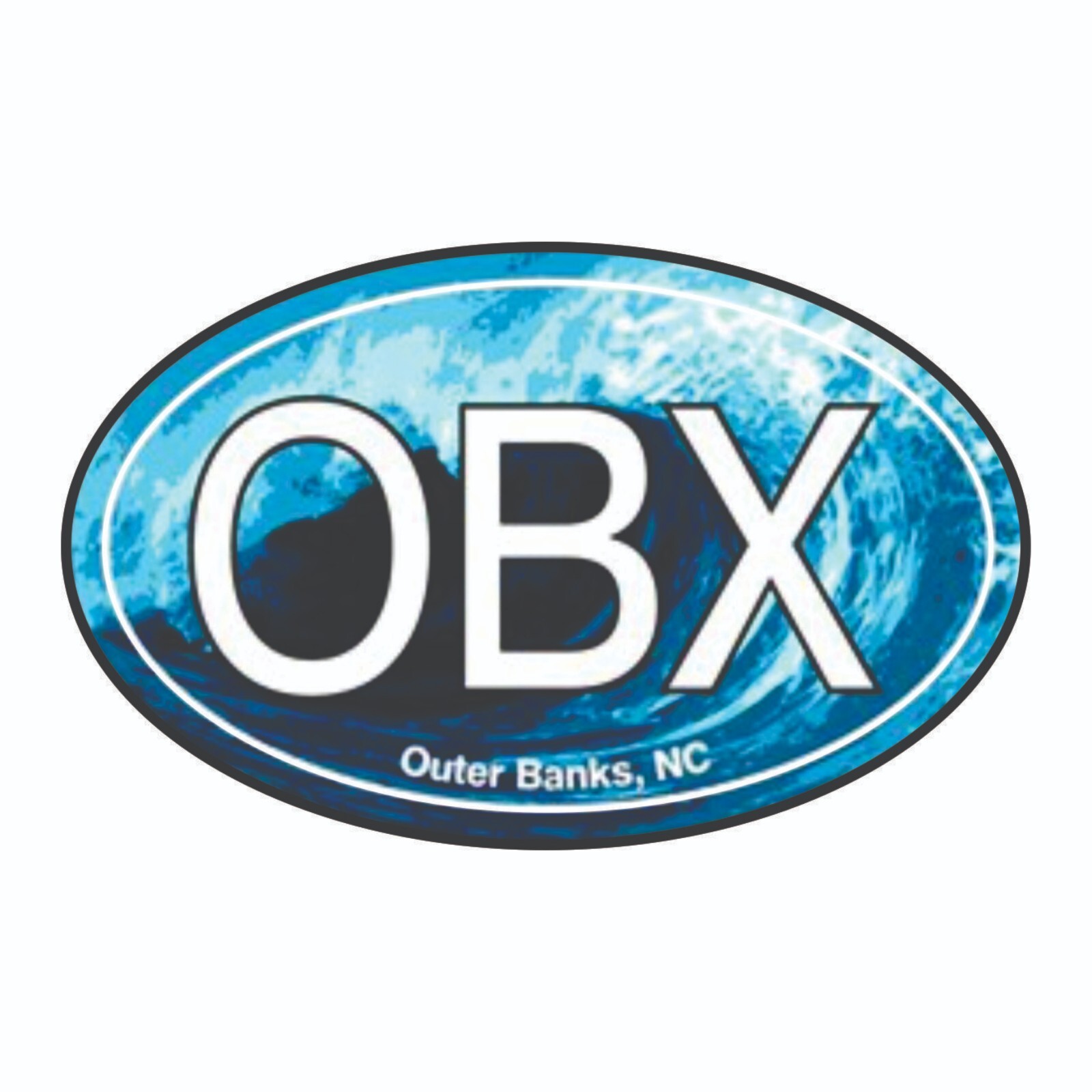 OBX Outer Banks North Carolina Sticker Decal OBX Outer Banks North Carolina Sticker Decal