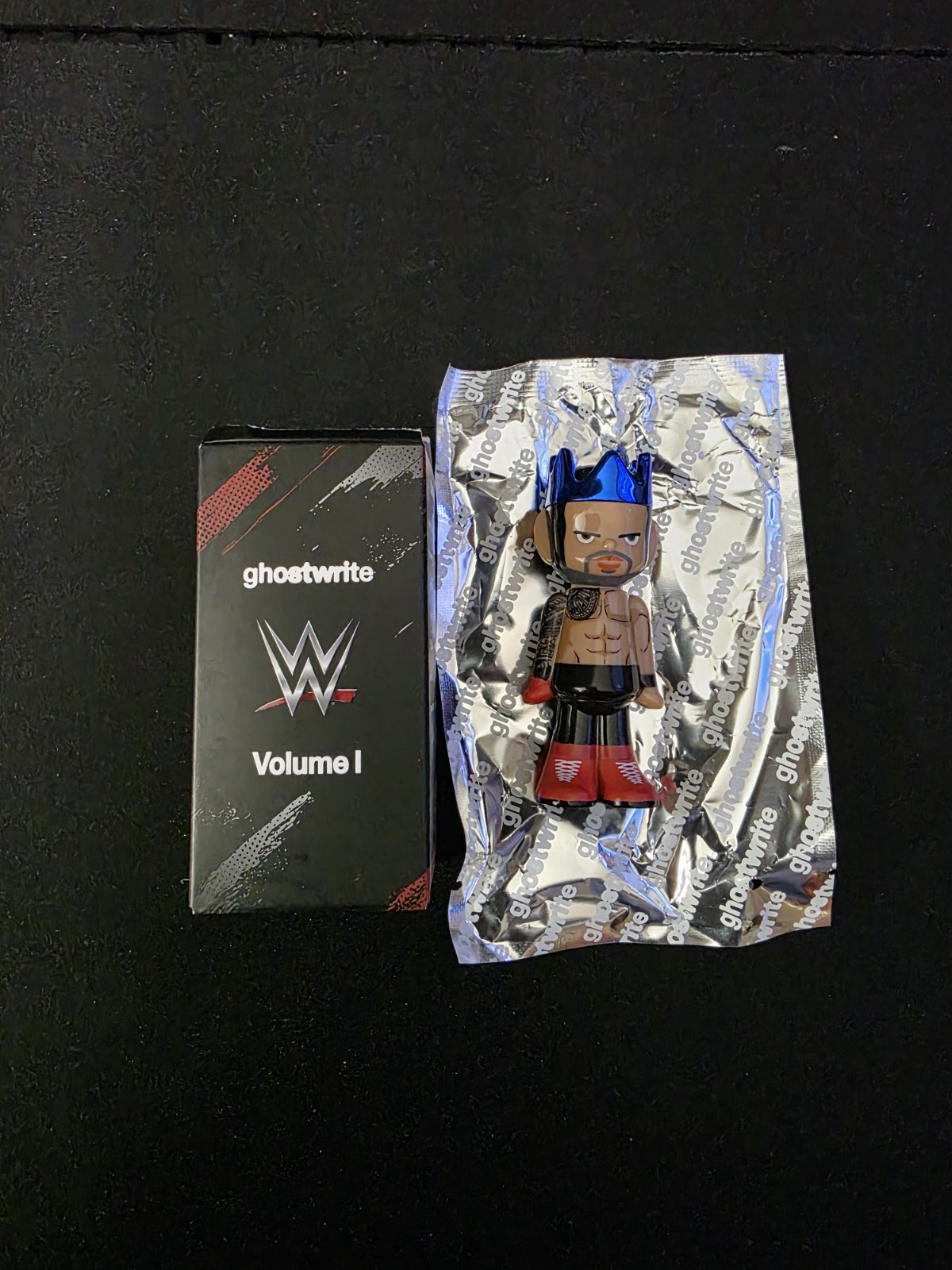 ☝️🔥 2026 WWE Ghostwrite Volume 1 Roman Reigns  /50 Sapphire SSP 🔥☝️ W/Box Foil