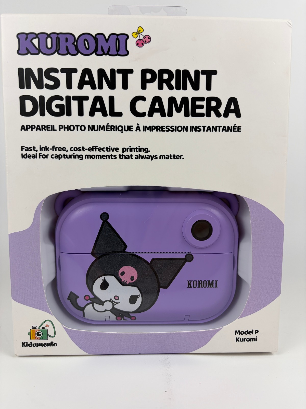 Kidamento Kuromi Instant Print Digital Camera 32GB 1080p New