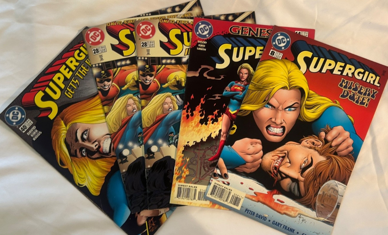 DC Supergirl 8 14 28x2 40 NM Set Lot of 5 (1997-1998)