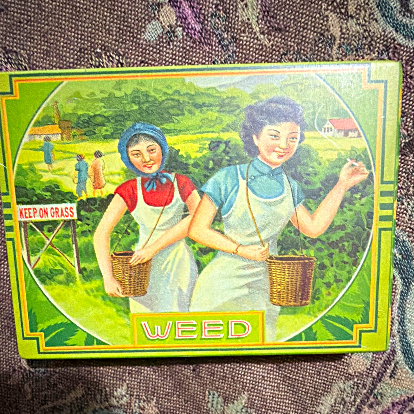 Blue Q rare weed tin