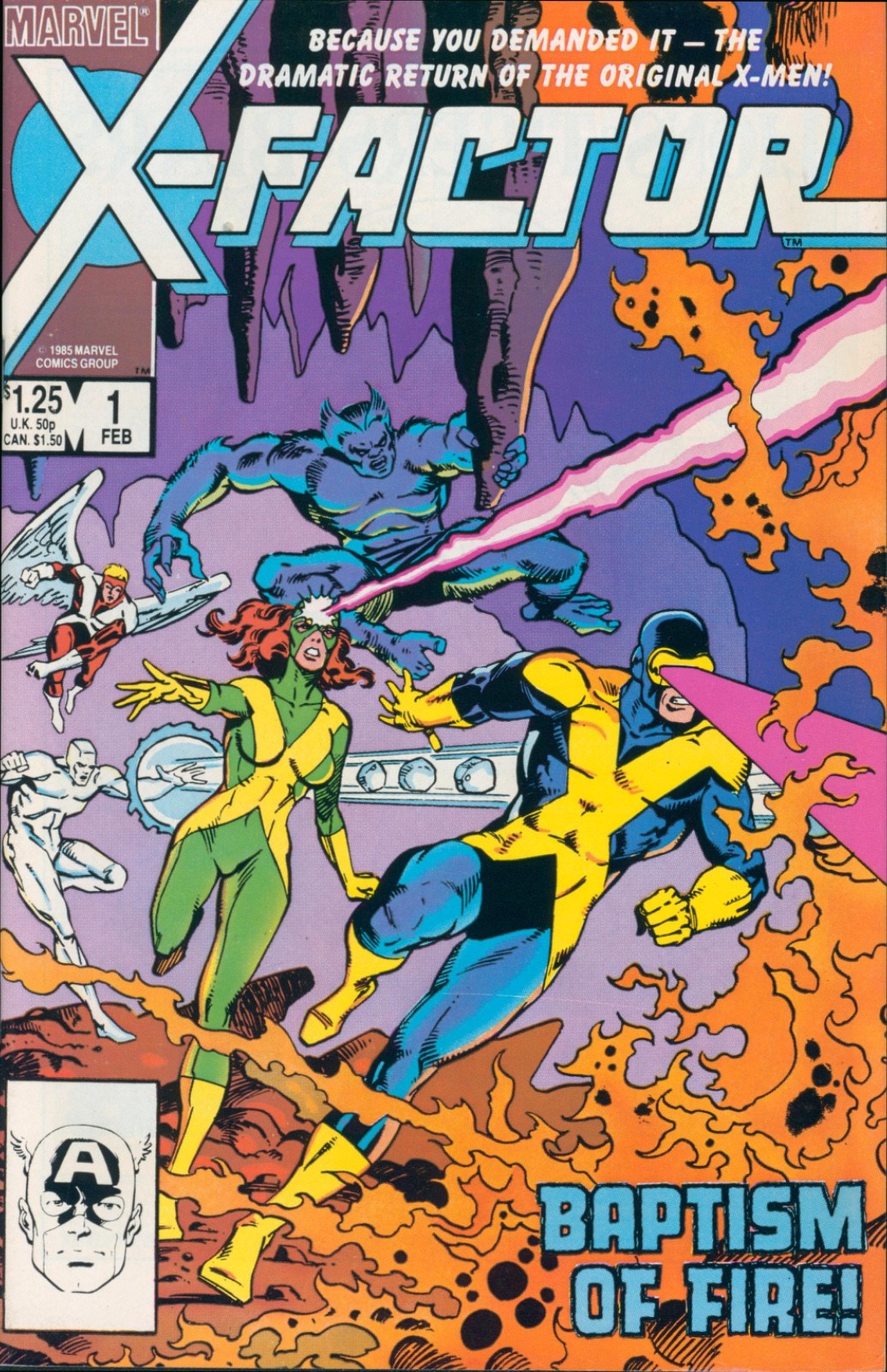 X-FACTOR #1 ~ MARVEL COMICS 1986 NM X-FACTOR #1 ~ MARVEL COMICS 1986 NM