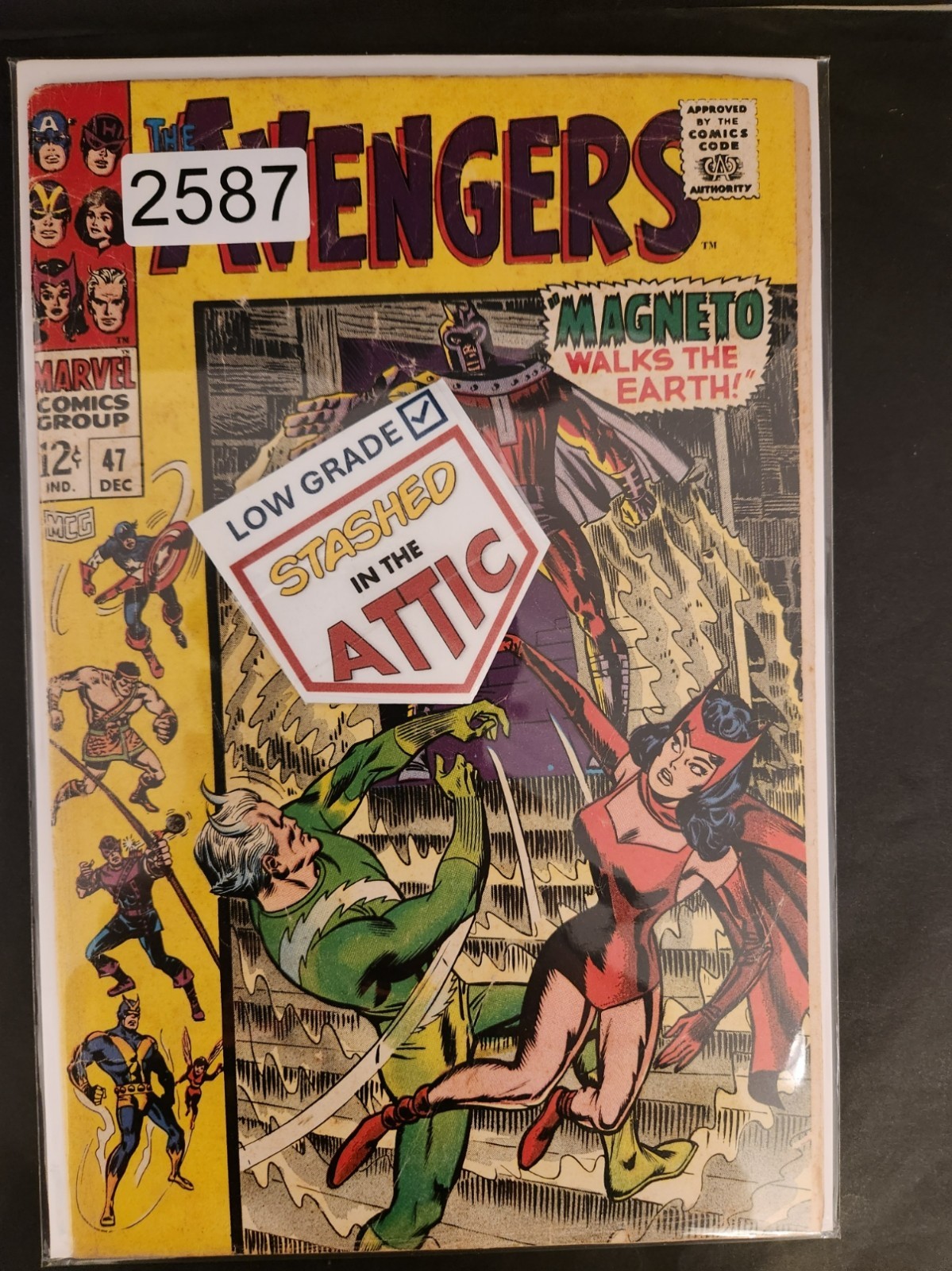 The Avengers #47 (Marvel Comics December 1967) - 2587