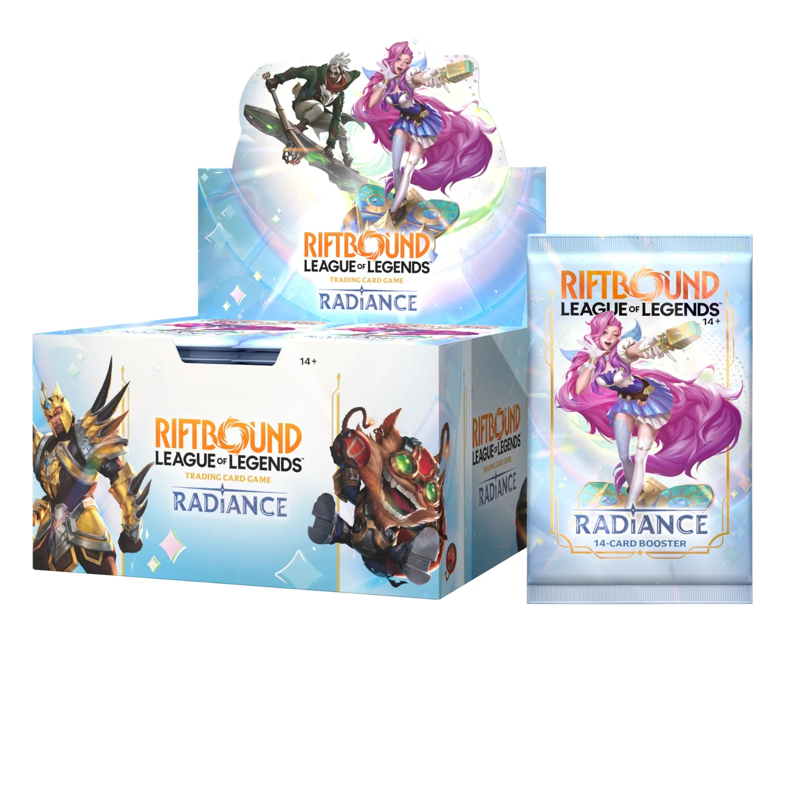 Riftbound League of Legends Radiance Booster Display 24 Packs Trading Cards NEW