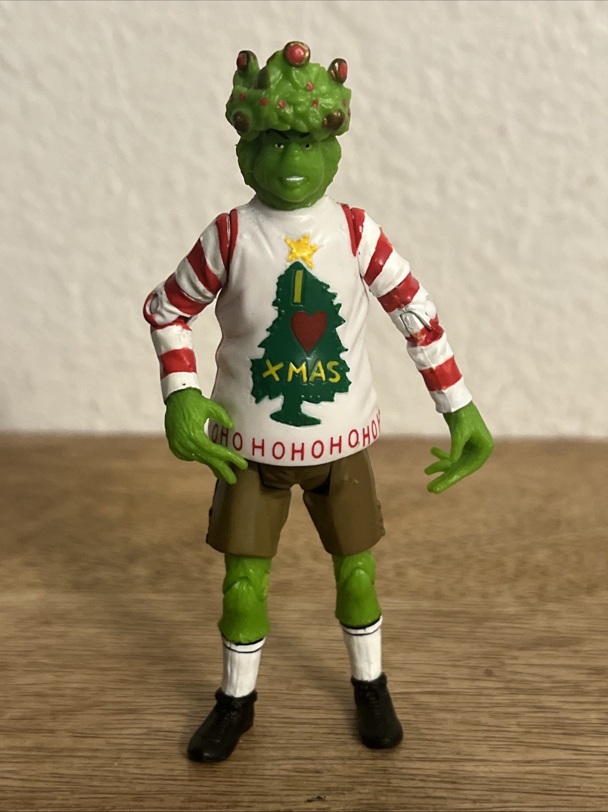 The Grinch Ugly Sweater How The Grinch Stole Christmas 4” Figure Rare 2000 Toy