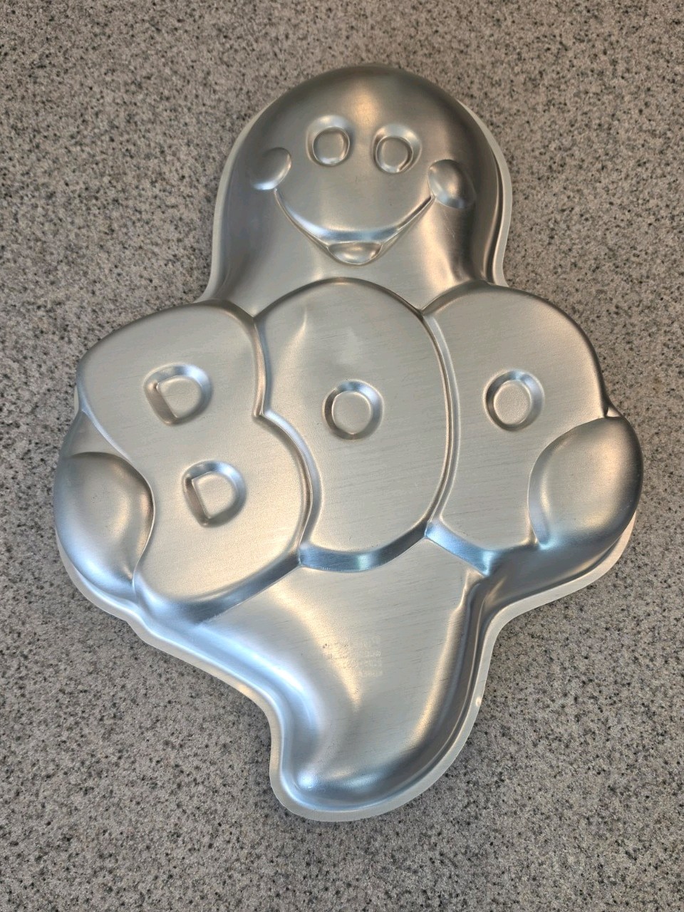 Vintage 1988 WILTON BOO Ghost Halloween Cake Baking Pan Retired 2105-1031 EUC