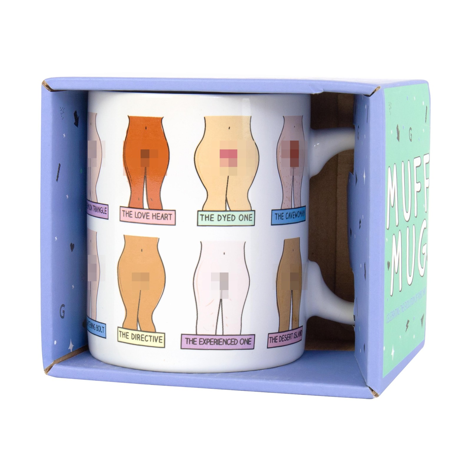 Gift Republic, Muff Mug, Funny Adult Joke, Quality Boxed, 350 ML Gift Republic, Muff Mug, Funny Adult Joke, Quality Boxed, 350 ML