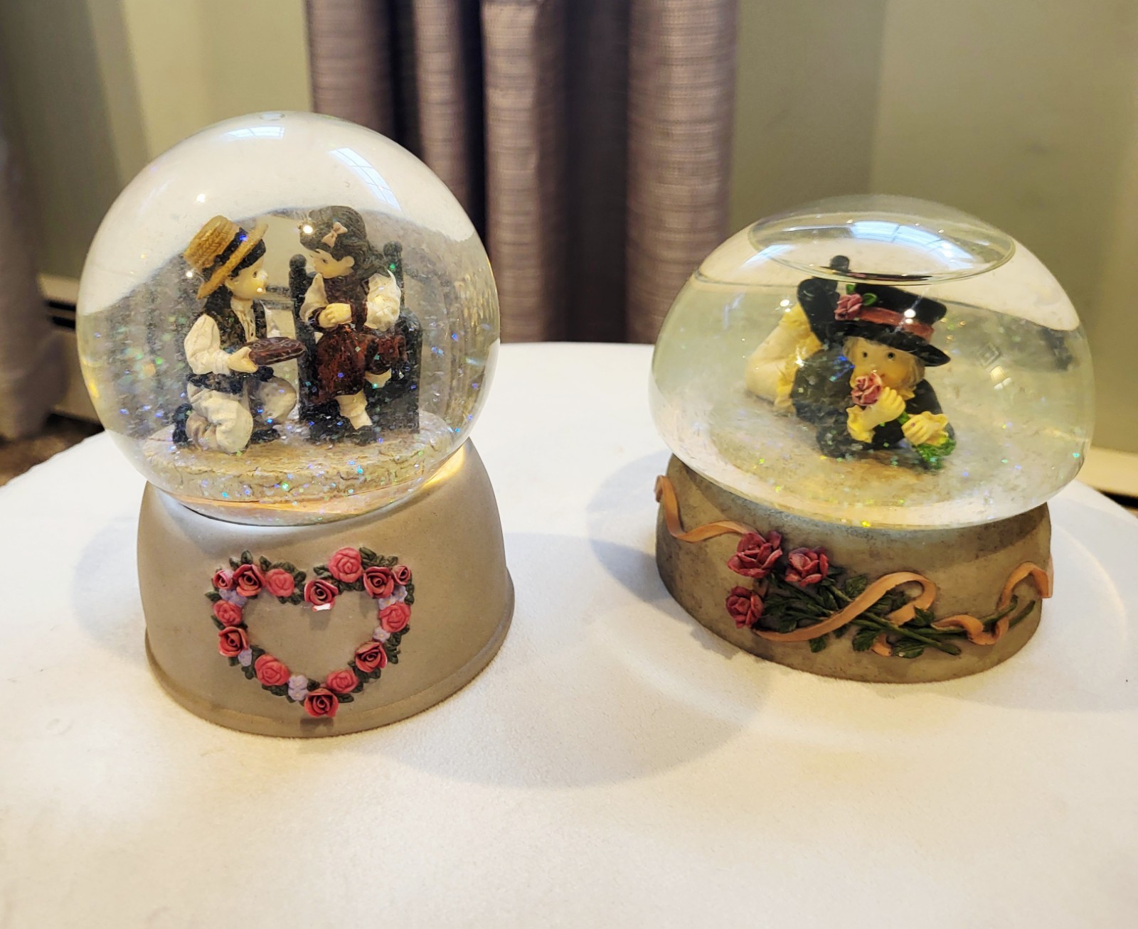 Westland Giftware Kim Anderson\'s Forever Young Musical Glitter Snow Globes