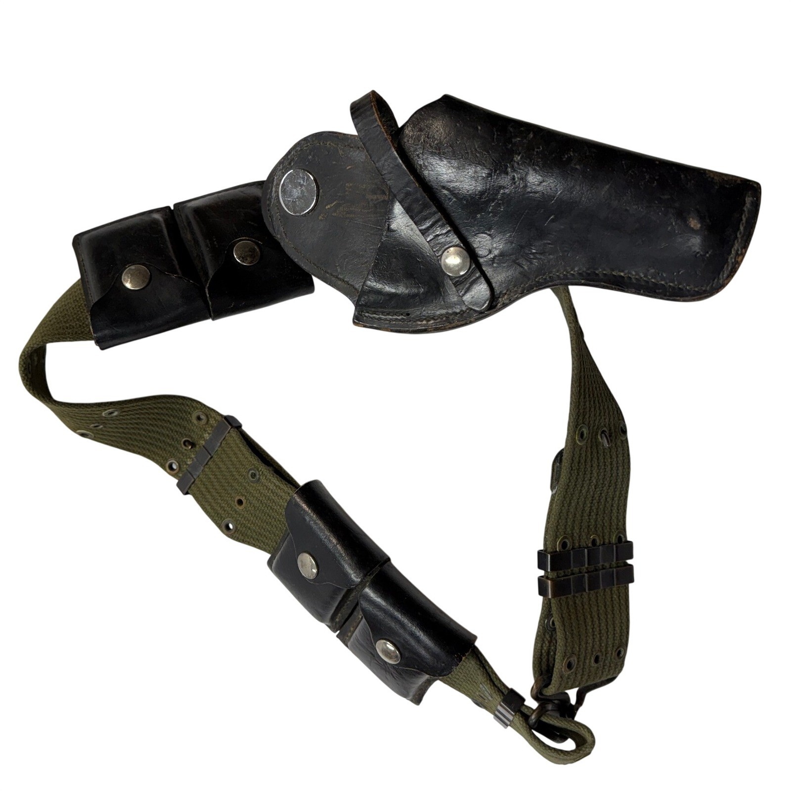 Vintage 1967 US Military GUU-1/P Holster Assembly J.M. Bucheimer Co Vietnam Era