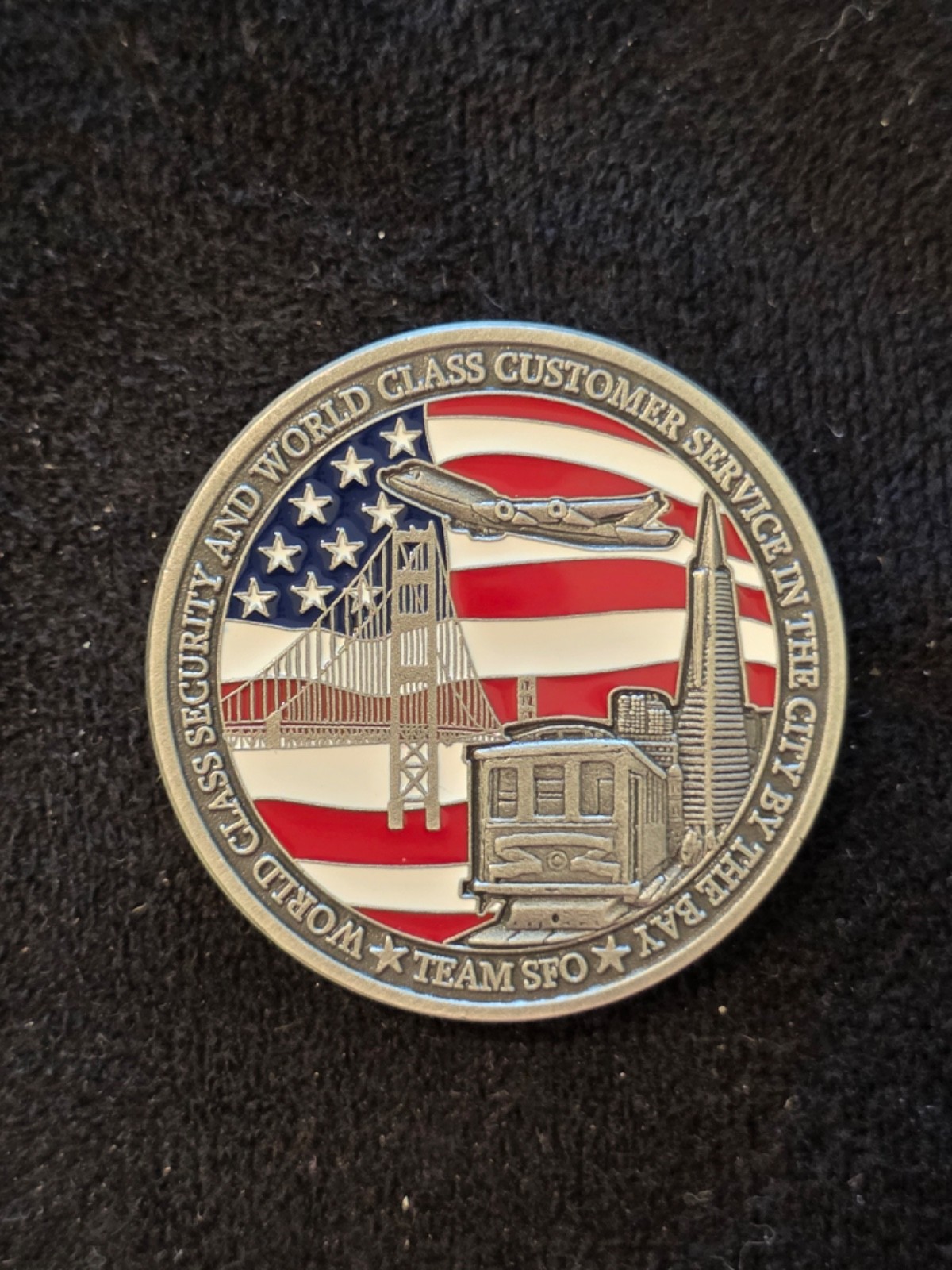 TSA  Team SFO  Challenge Coin
