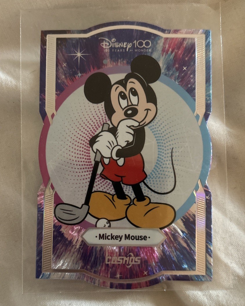 2023 Kakawow Cosmos Disney 100 Mickey Mouse Die-Cut #CDQ-YX-01 2023 Kakawow Cosmos Disney 100 Mickey Mouse Die-Cut #CDQ-YX-01